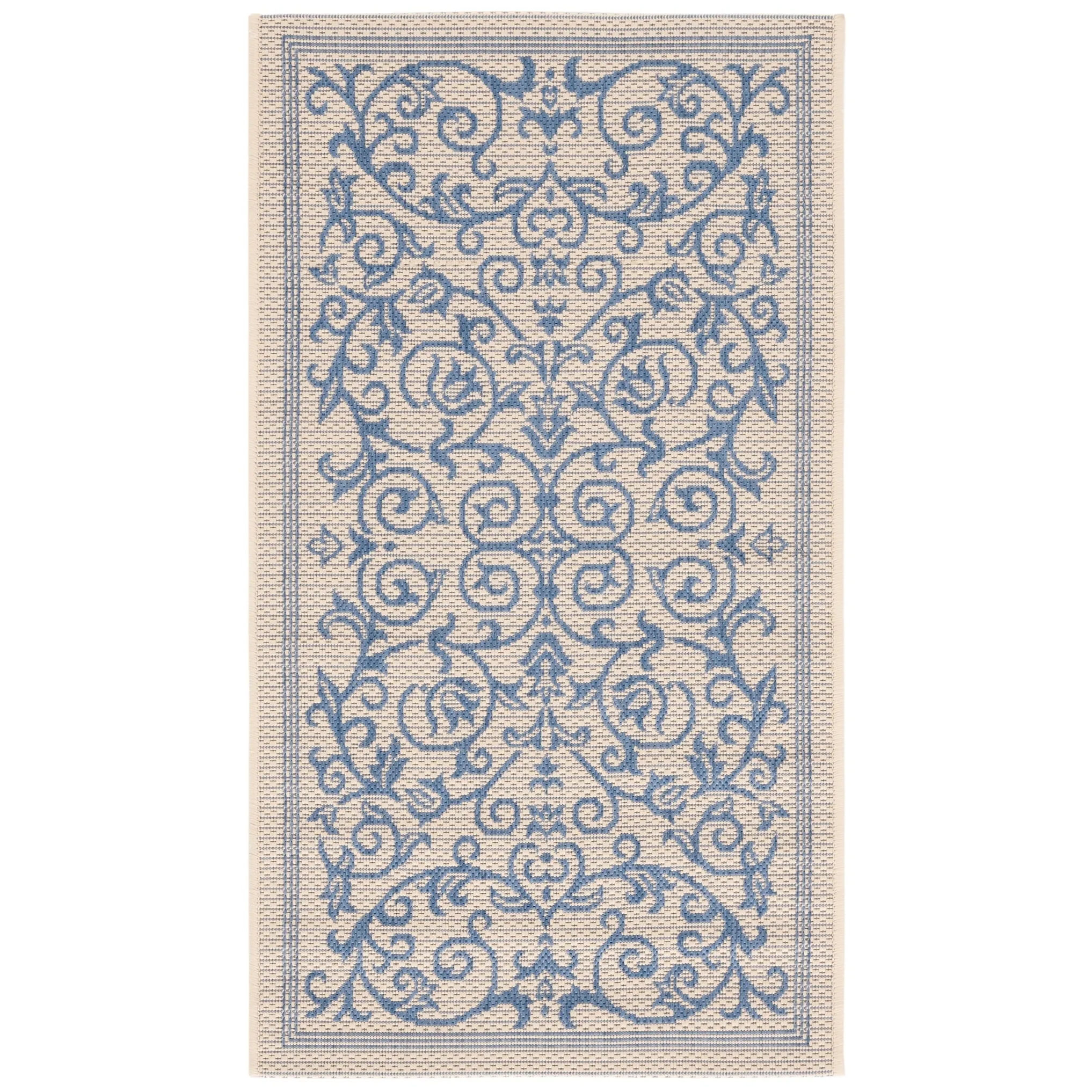 SAFAVIEH Courtyard Miljeta Indoor/ Outdoor Waterproof Patio Backyard Rug