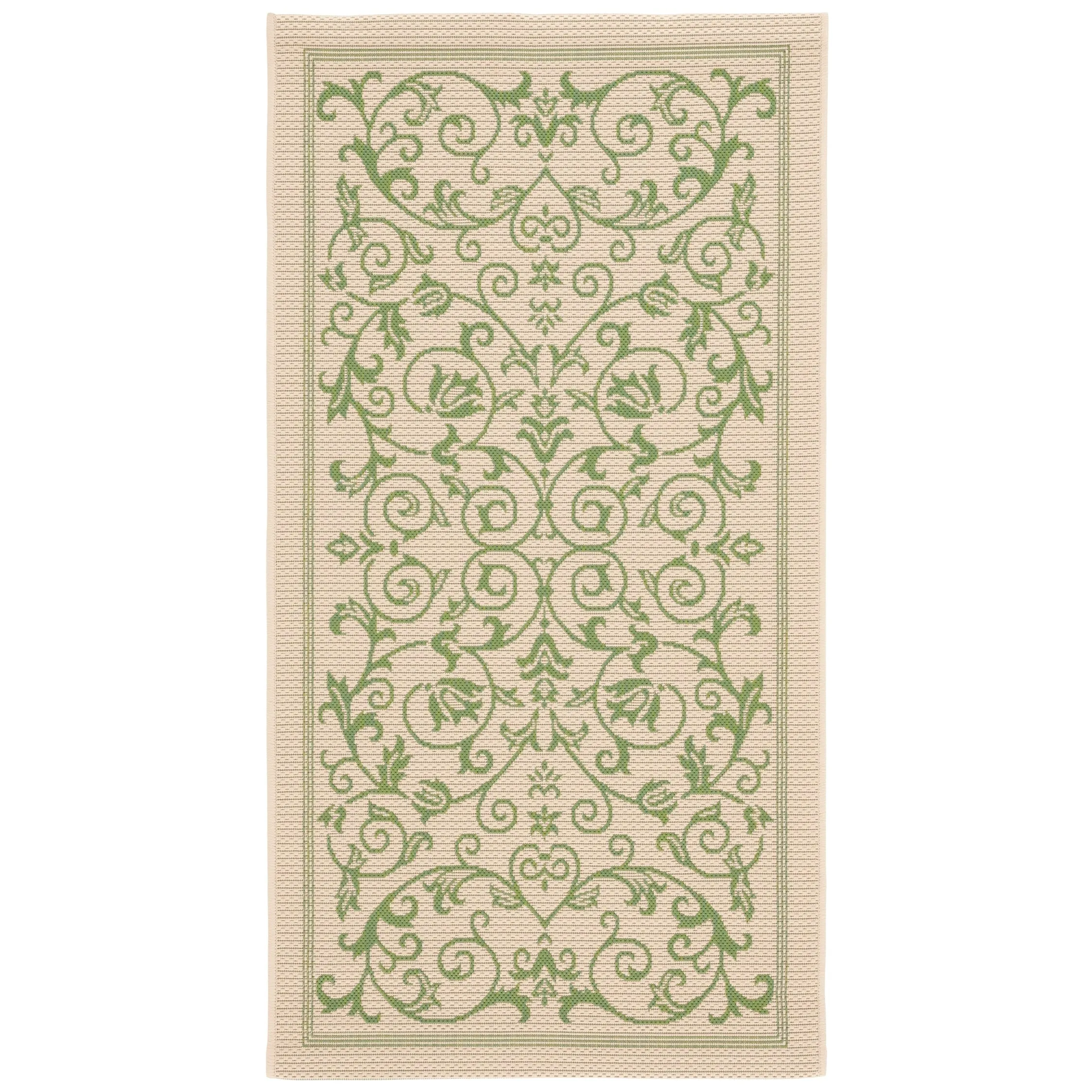 SAFAVIEH Courtyard Miljeta Indoor/ Outdoor Waterproof Patio Backyard Rug