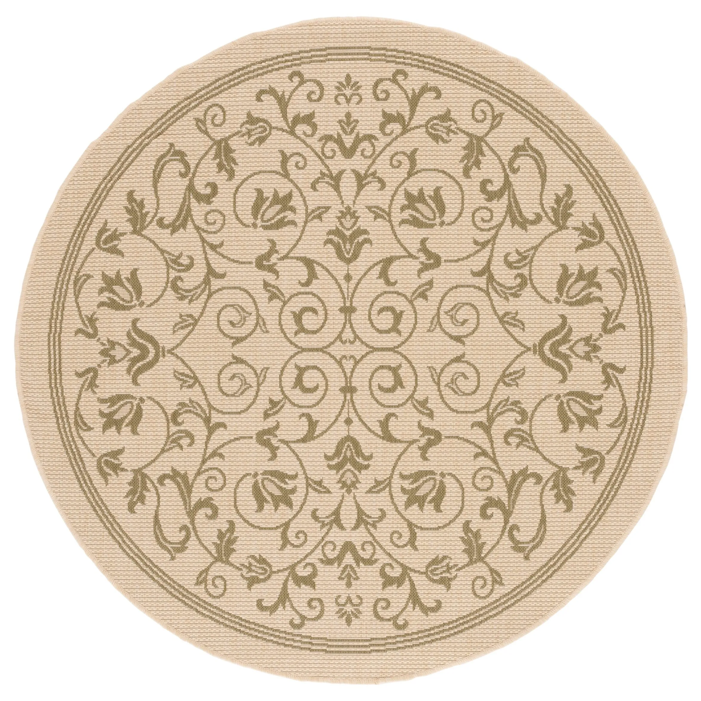 SAFAVIEH Courtyard Miljeta Indoor/ Outdoor Waterproof Patio Backyard Rug