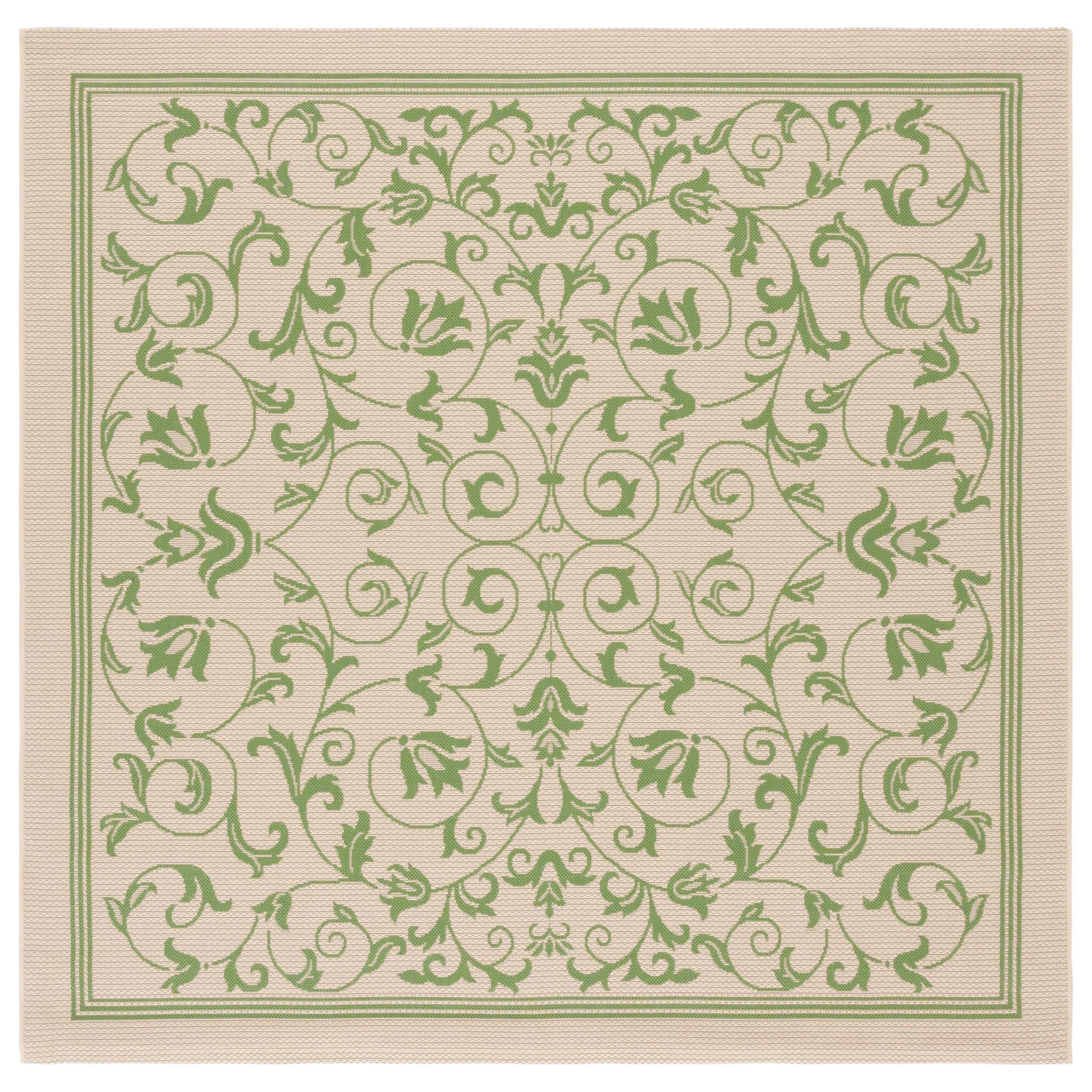 SAFAVIEH Courtyard Miljeta Indoor/ Outdoor Waterproof Patio Backyard Rug