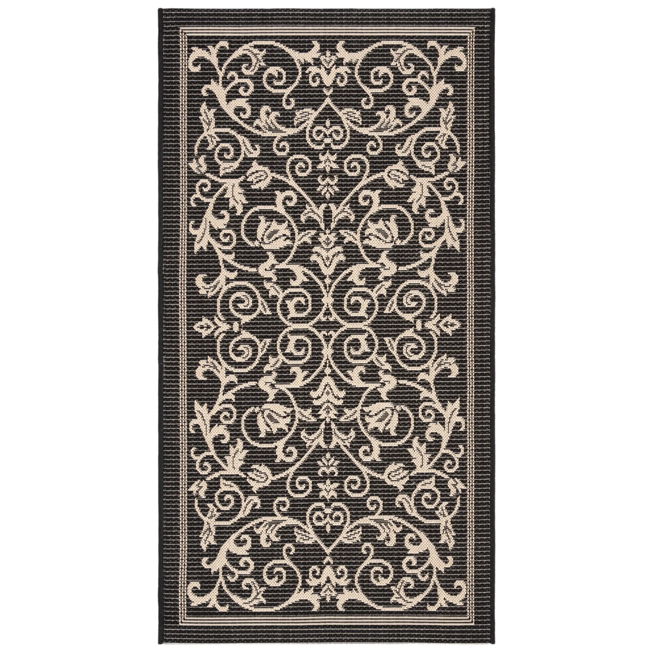 SAFAVIEH Courtyard Miljeta Indoor/ Outdoor Waterproof Patio Backyard Rug