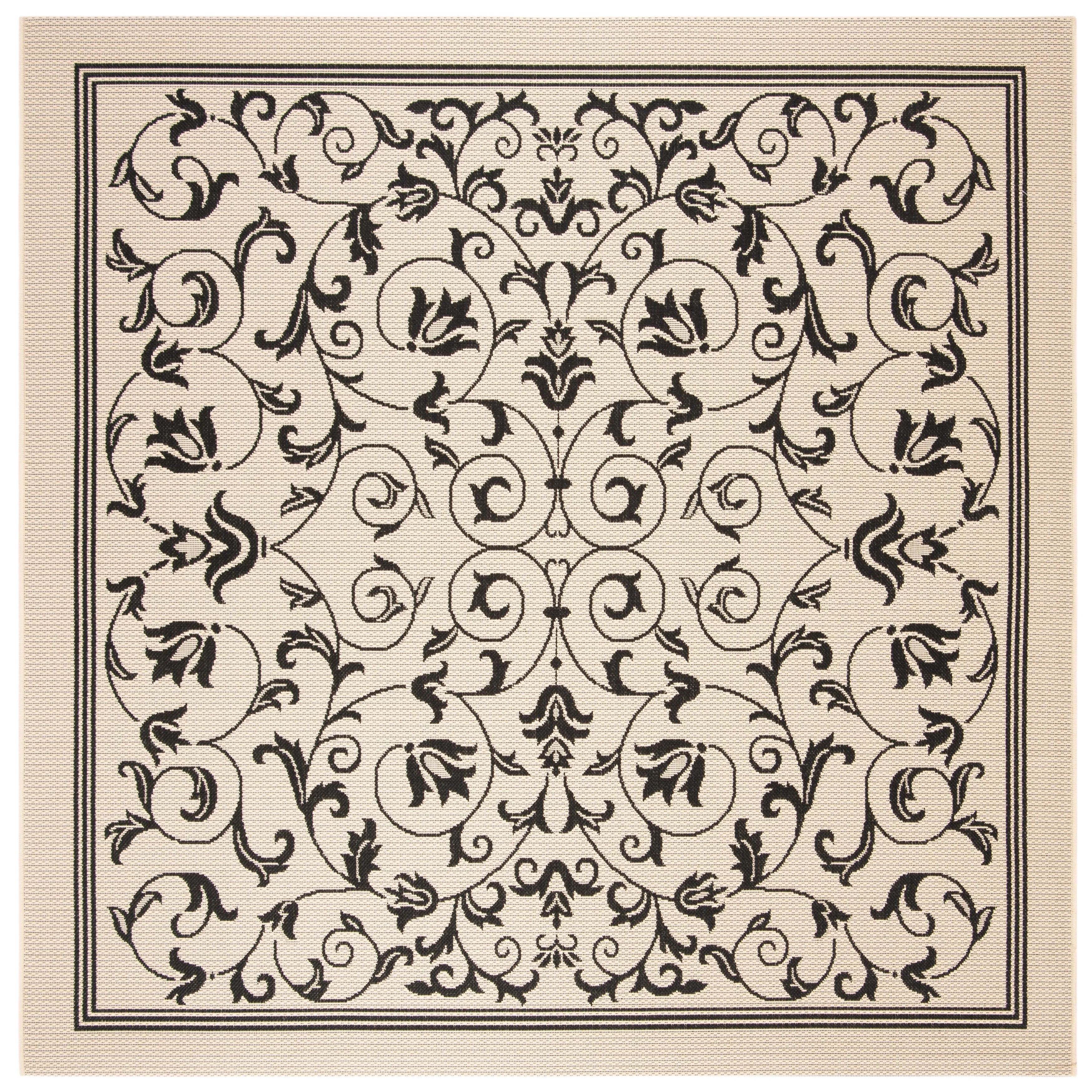 SAFAVIEH Courtyard Miljeta Indoor/ Outdoor Waterproof Patio Backyard Rug