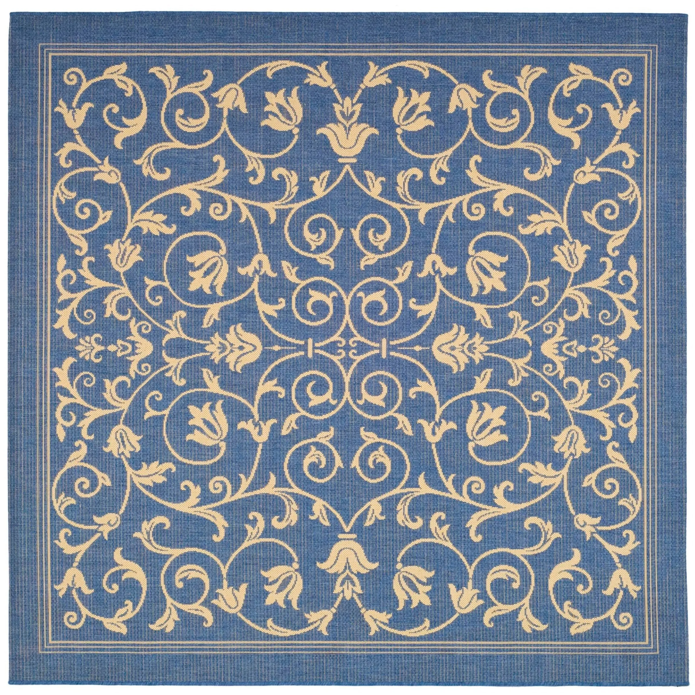SAFAVIEH Courtyard Miljeta Indoor/ Outdoor Waterproof Patio Backyard Rug