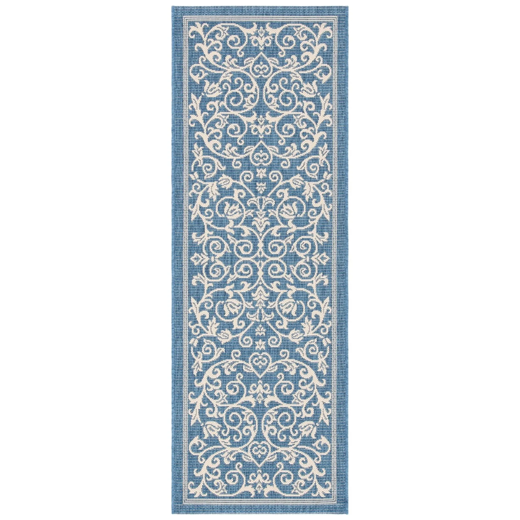 SAFAVIEH Courtyard Miljeta Indoor/ Outdoor Waterproof Patio Backyard Rug