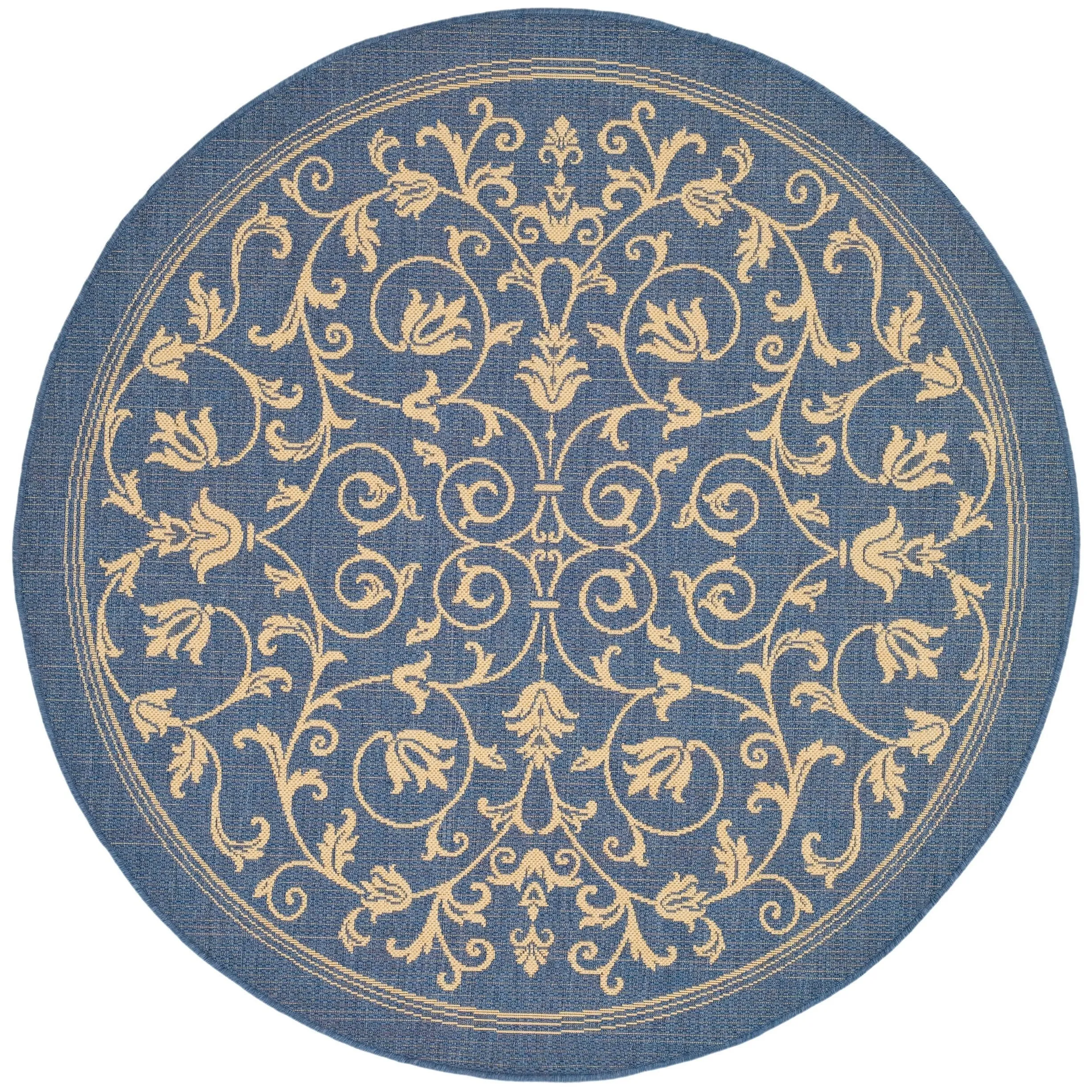 SAFAVIEH Courtyard Miljeta Indoor/ Outdoor Waterproof Patio Backyard Rug