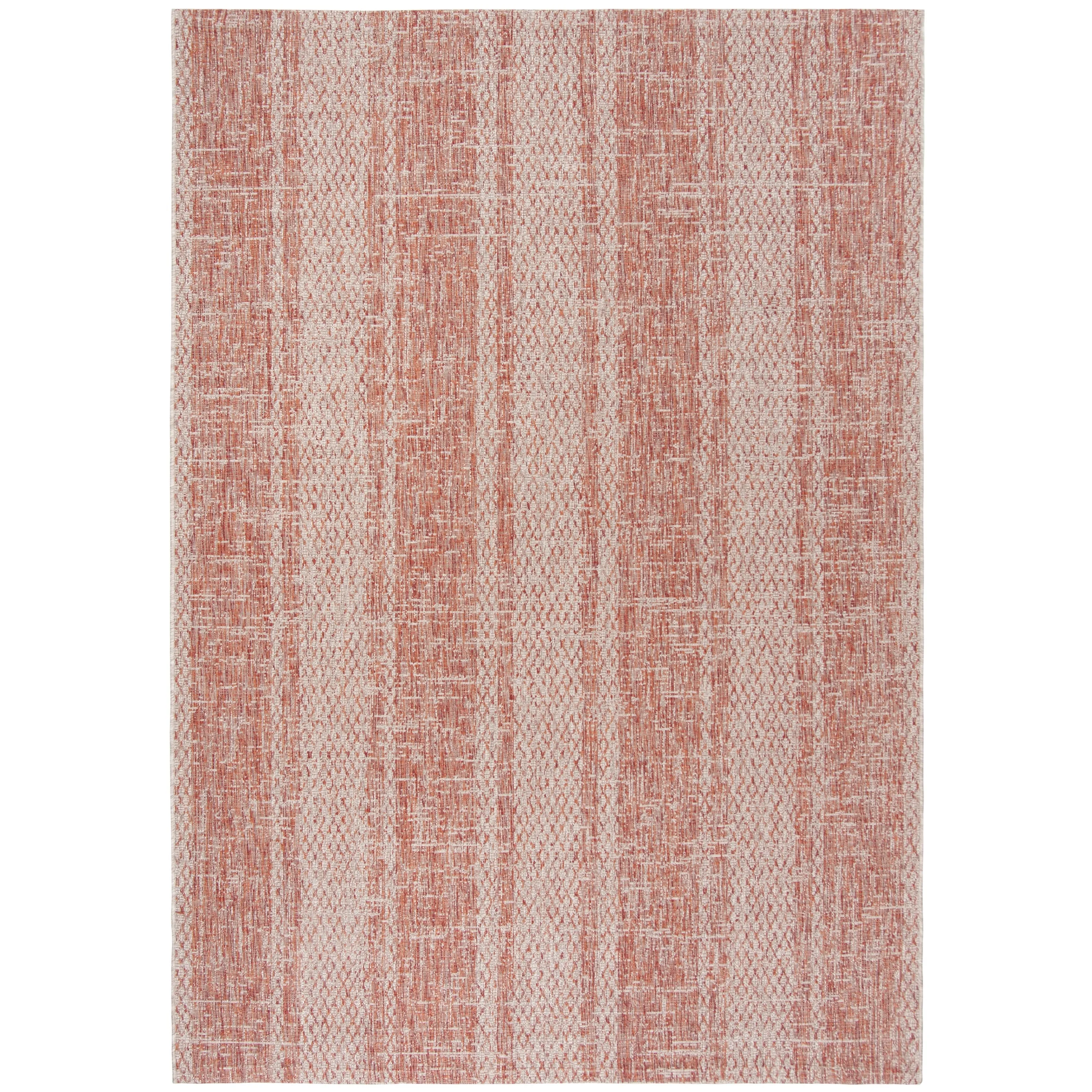 SAFAVIEH Courtyard Nanci Stripe Indoor/ Outdoor Waterproof Patio Backyard Rug