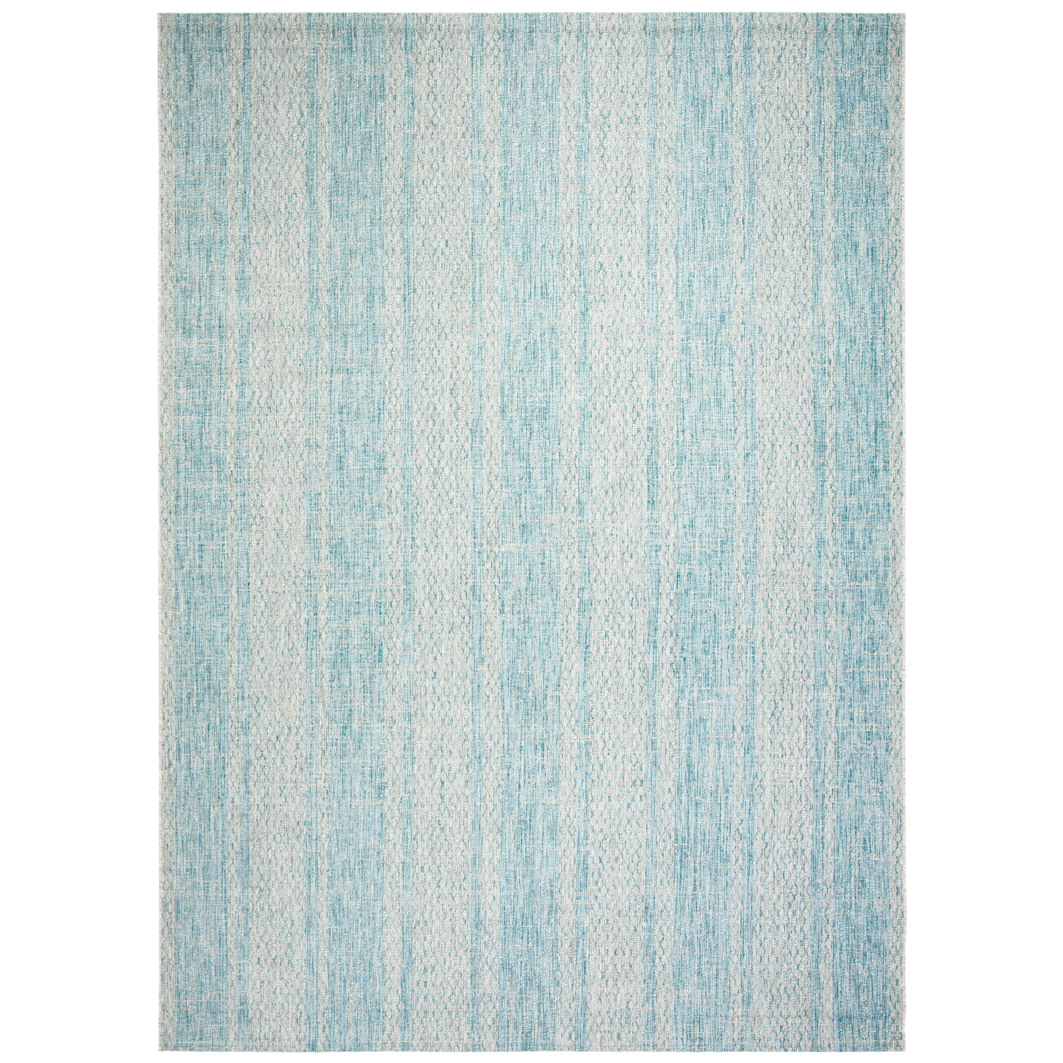 SAFAVIEH Courtyard Nanci Stripe Indoor/ Outdoor Waterproof Patio Backyard Rug