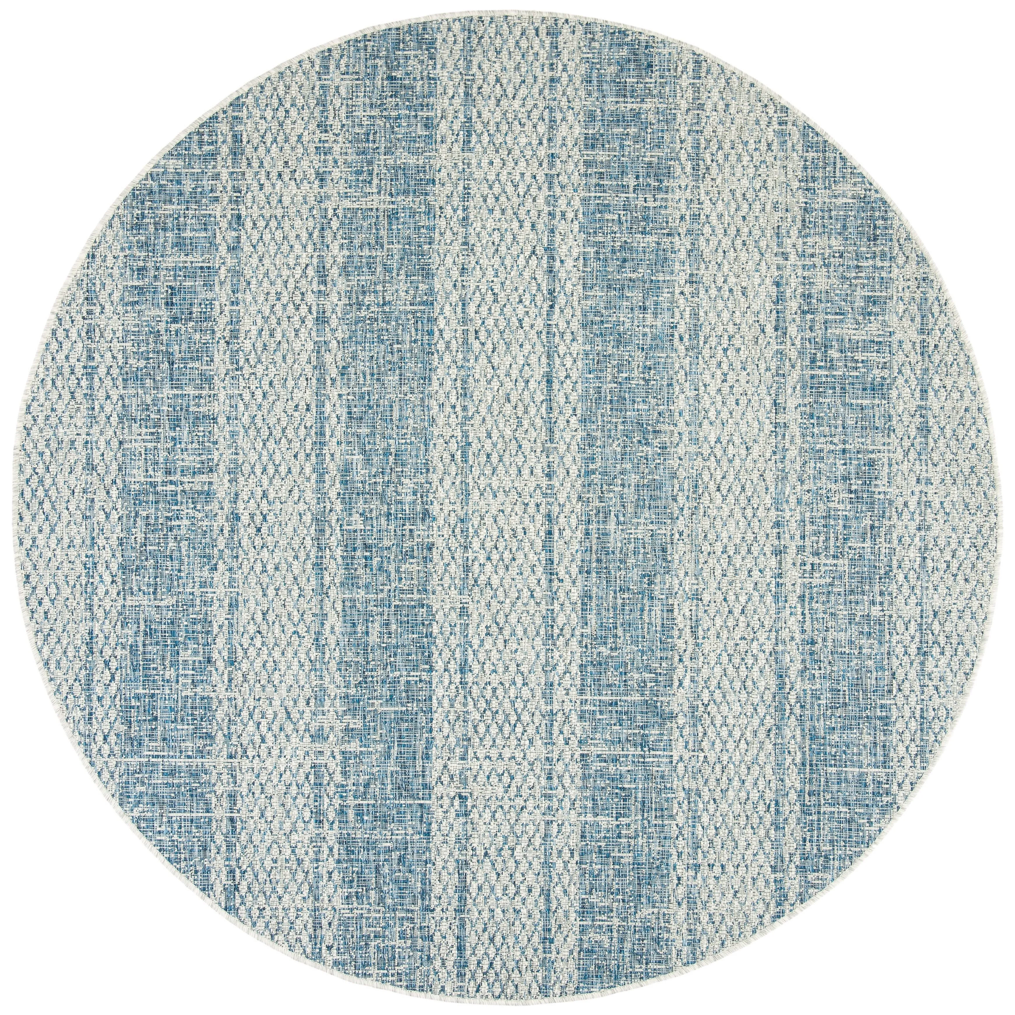 SAFAVIEH Courtyard Nanci Stripe Indoor/ Outdoor Waterproof Patio Backyard Rug