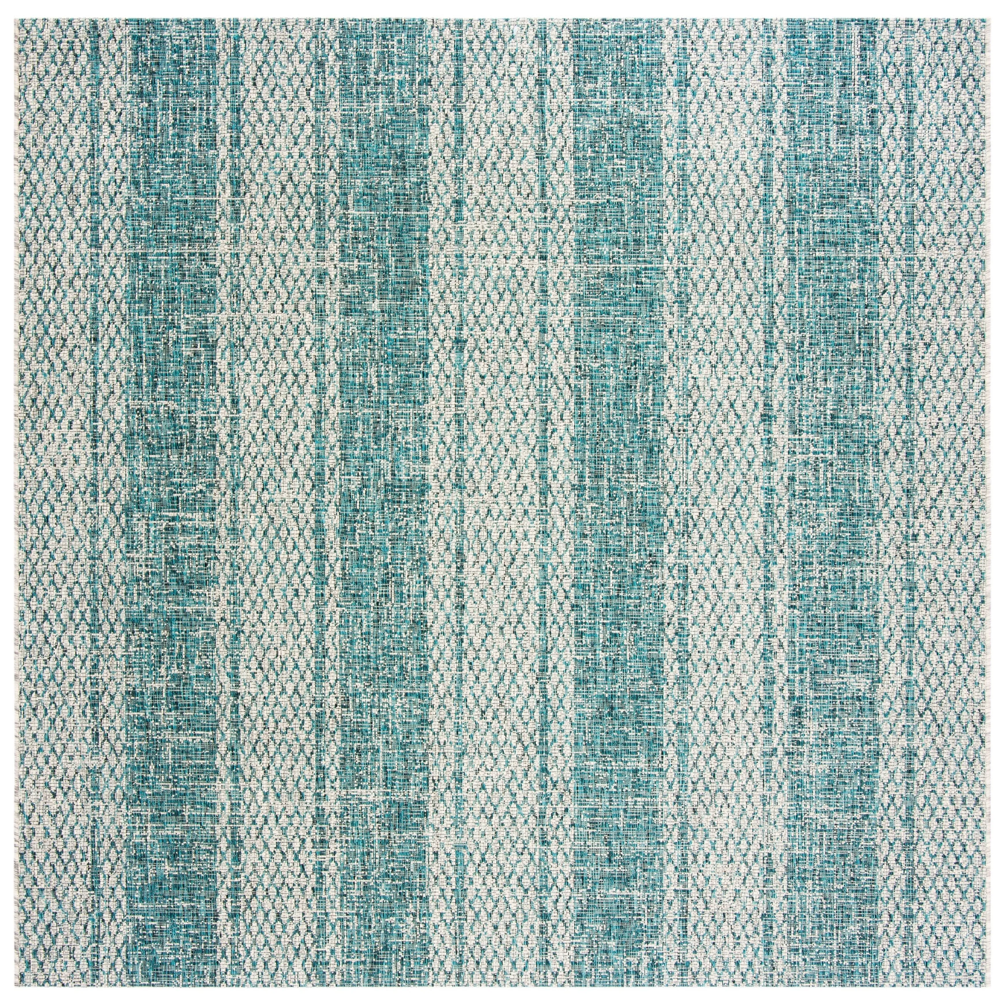 SAFAVIEH Courtyard Nanci Stripe Indoor/ Outdoor Waterproof Patio Backyard Rug
