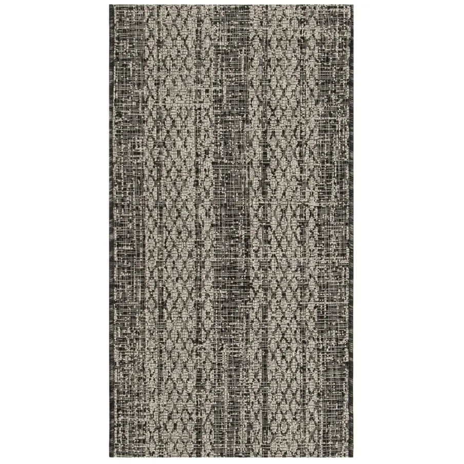 SAFAVIEH Courtyard Nanci Stripe Indoor/ Outdoor Waterproof Patio Backyard Rug