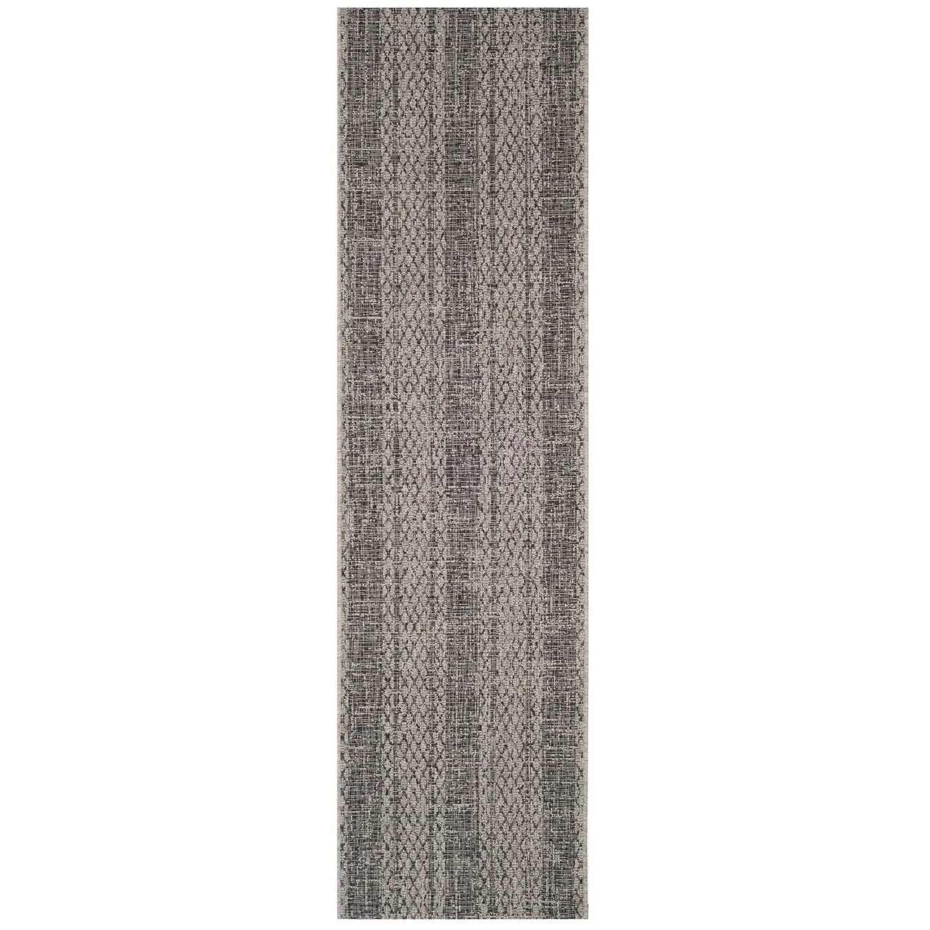 SAFAVIEH Courtyard Nanci Stripe Indoor/ Outdoor Waterproof Patio Backyard Rug