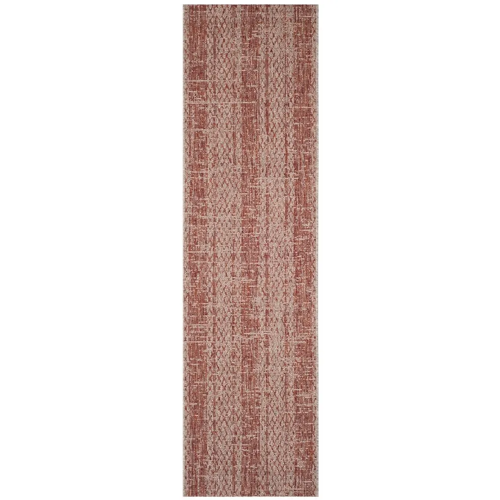 SAFAVIEH Courtyard Nanci Stripe Indoor/ Outdoor Waterproof Patio Backyard Rug