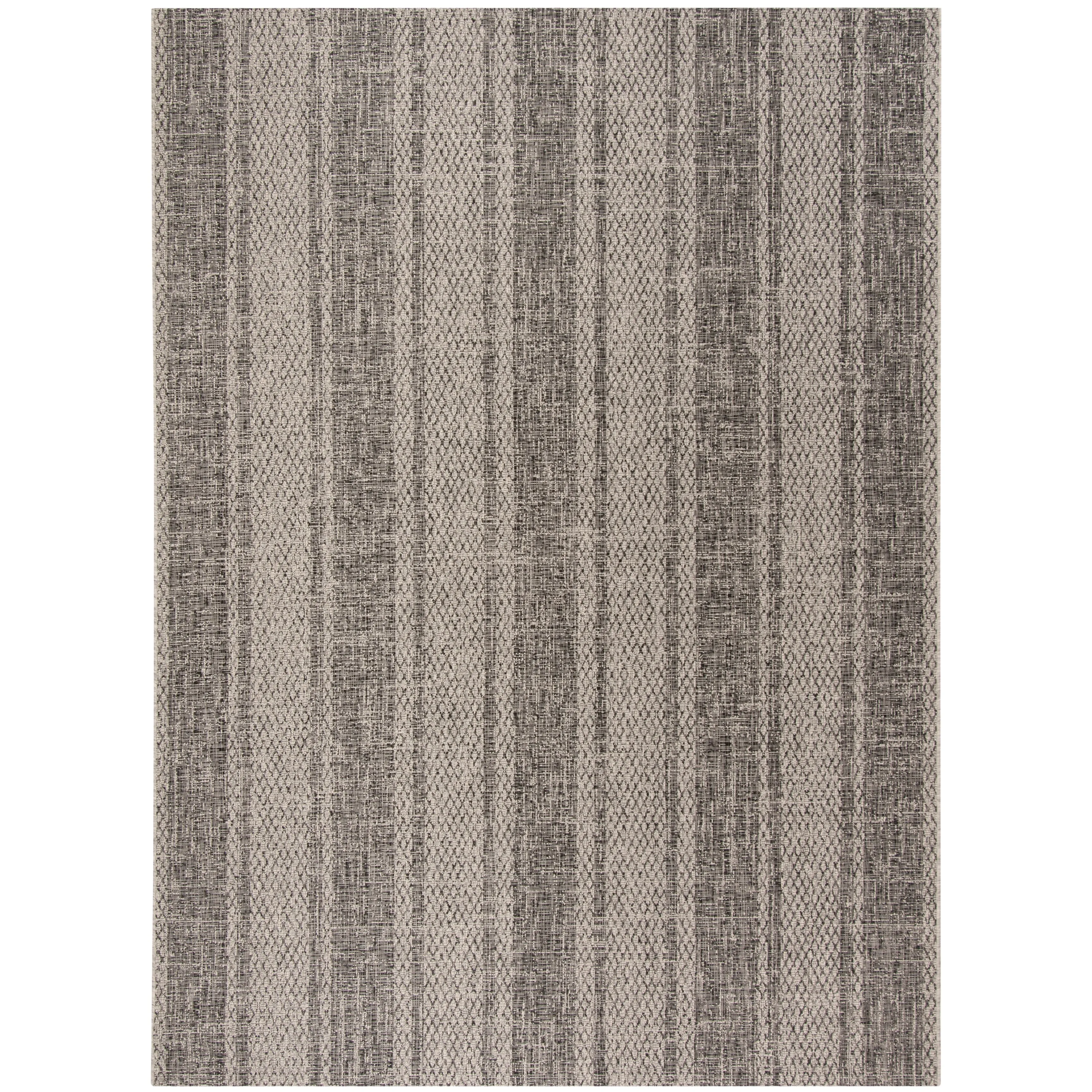 SAFAVIEH Courtyard Nanci Stripe Indoor/ Outdoor Waterproof Patio Backyard Rug