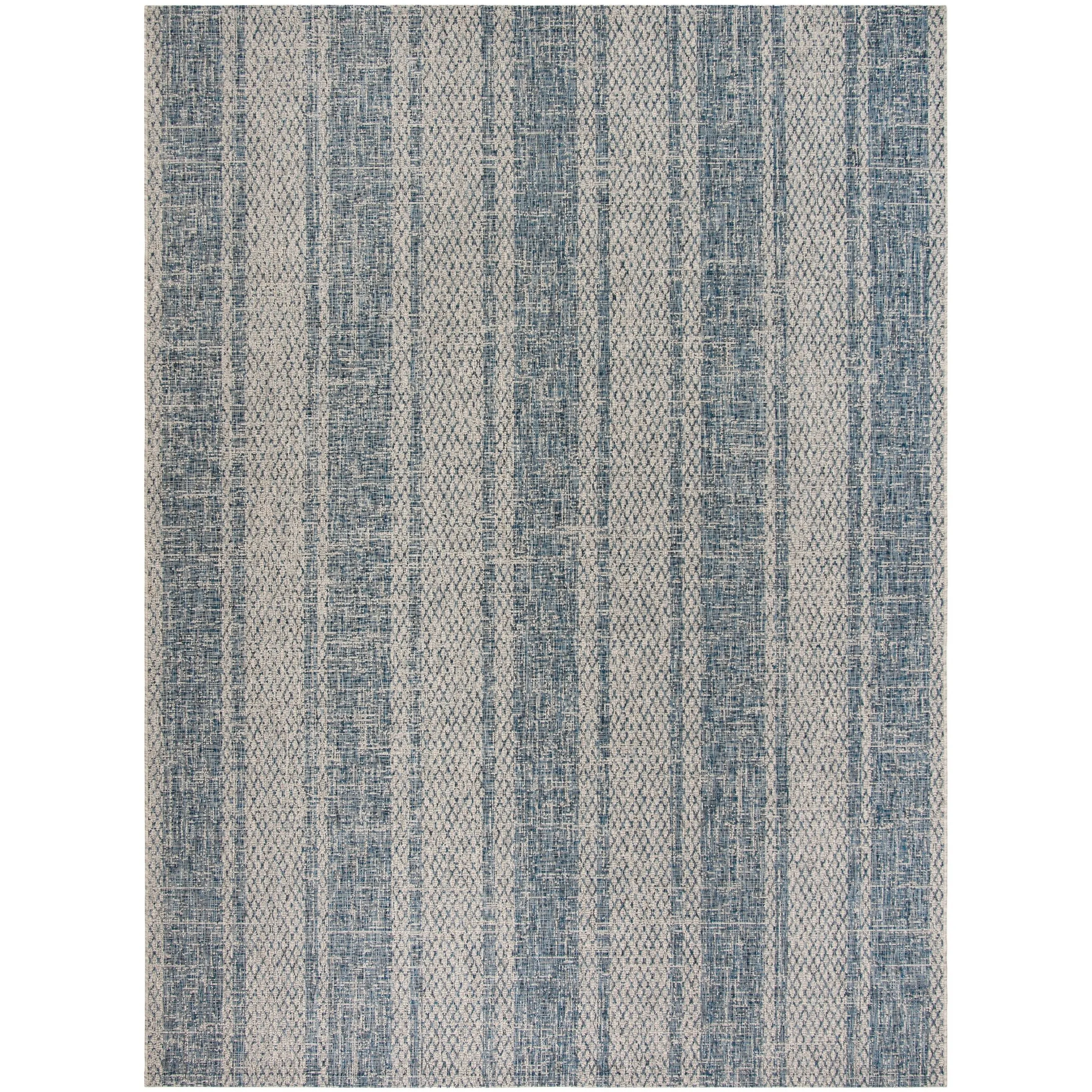 SAFAVIEH Courtyard Nanci Stripe Indoor/ Outdoor Waterproof Patio Backyard Rug