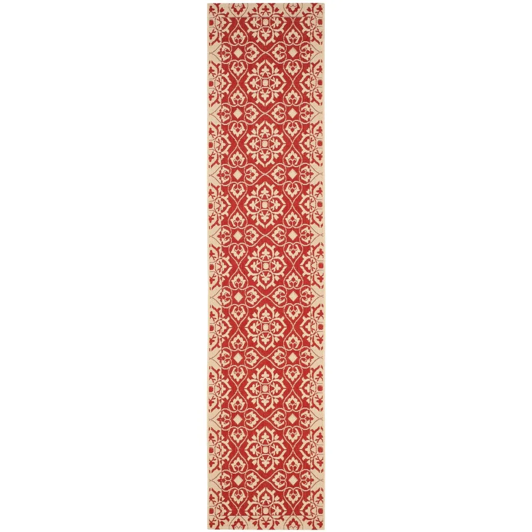 SAFAVIEH Courtyard Nejka Indoor/ Outdoor Waterproof Patio Backyard Rug