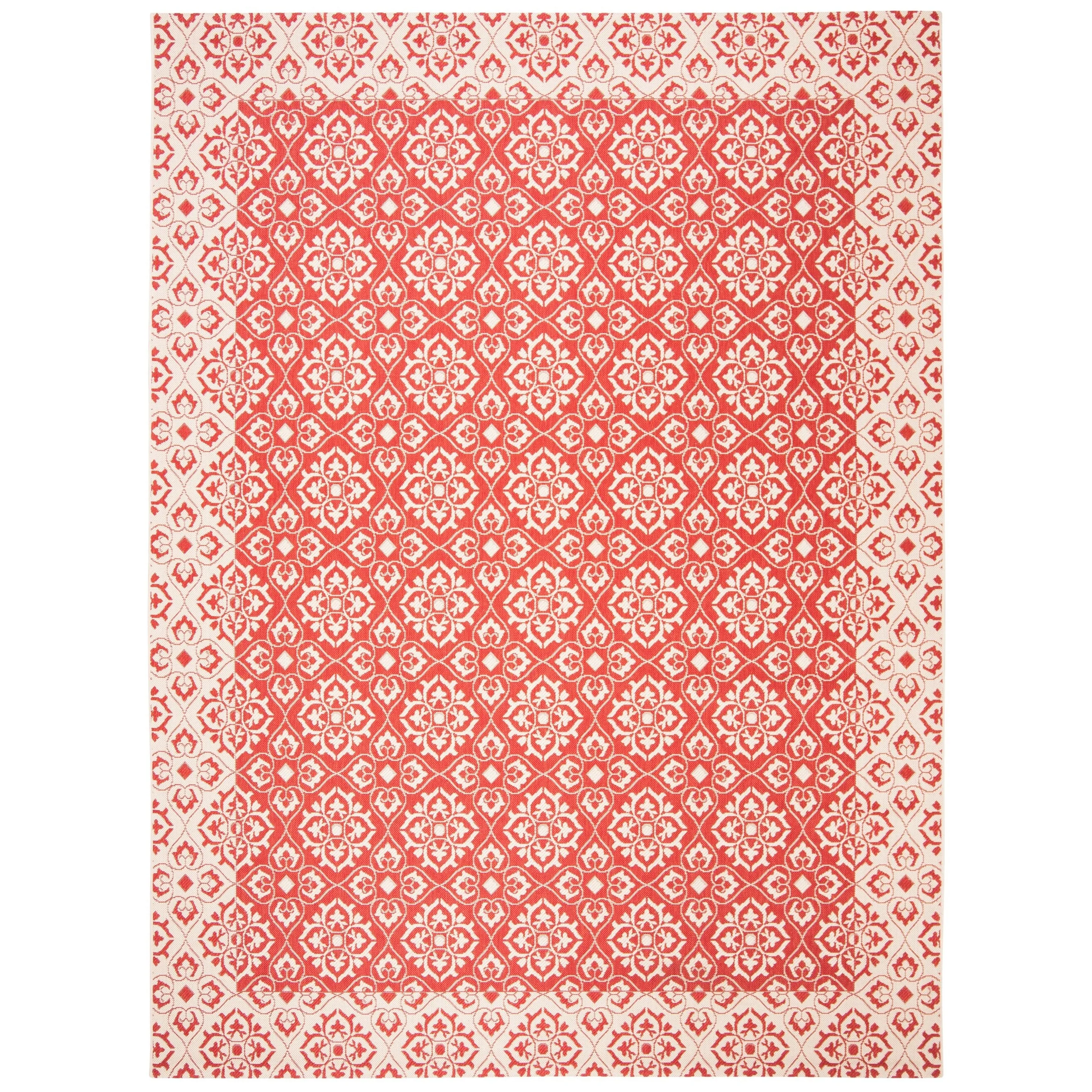 SAFAVIEH Courtyard Nejka Indoor/ Outdoor Waterproof Patio Backyard Rug