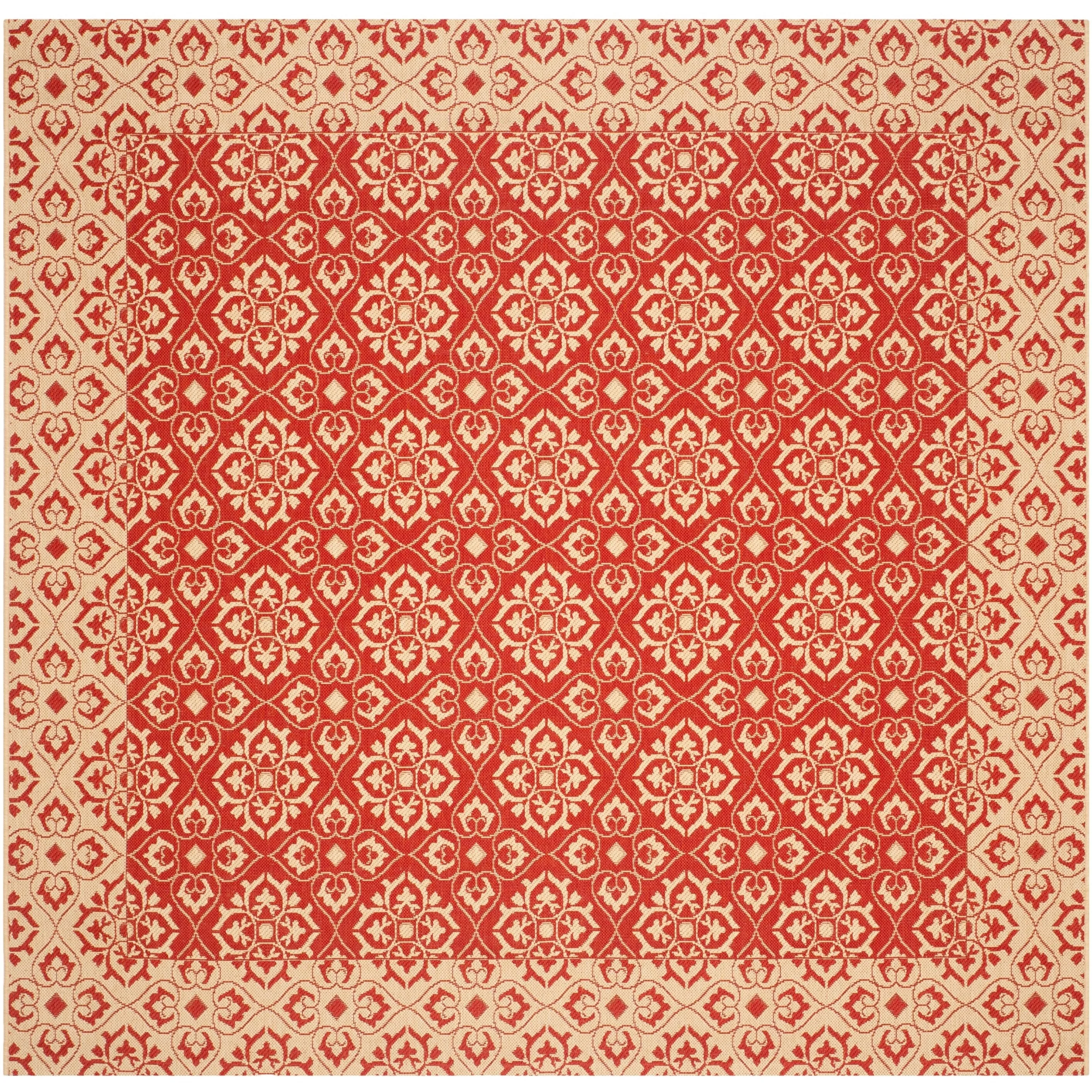 SAFAVIEH Courtyard Nejka Indoor/ Outdoor Waterproof Patio Backyard Rug