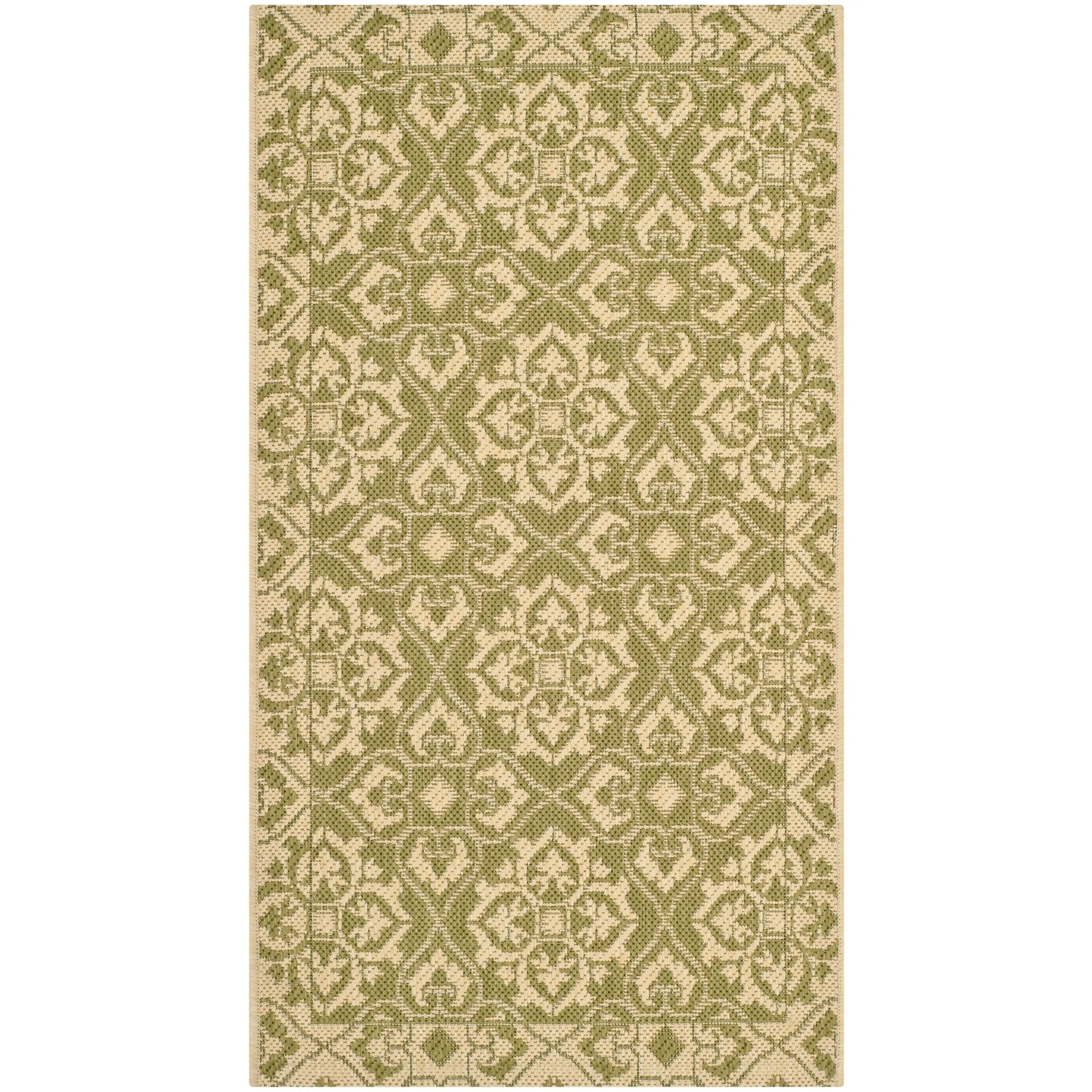 SAFAVIEH Courtyard Nejka Indoor/ Outdoor Waterproof Patio Backyard Rug