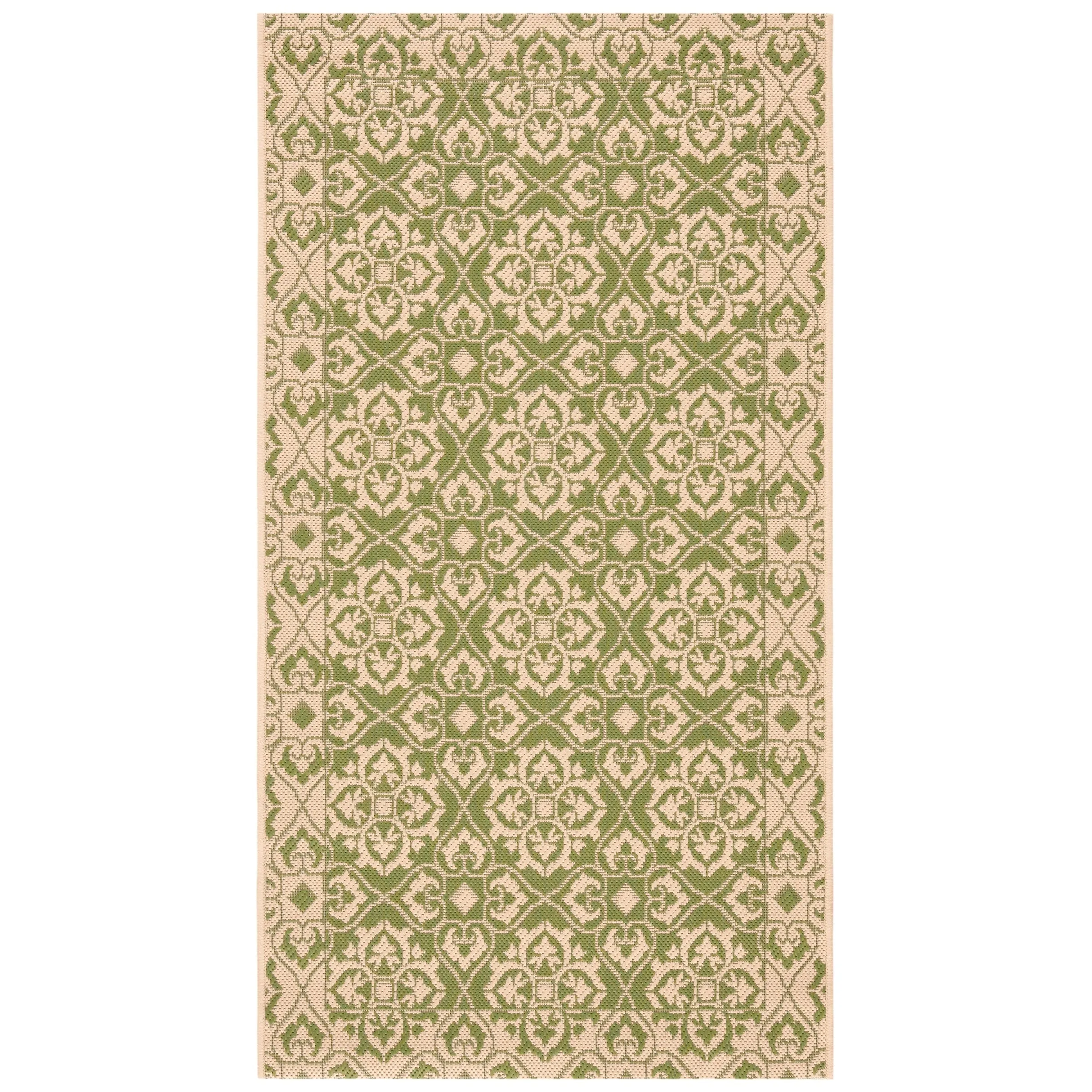 SAFAVIEH Courtyard Nejka Indoor/ Outdoor Waterproof Patio Backyard Rug