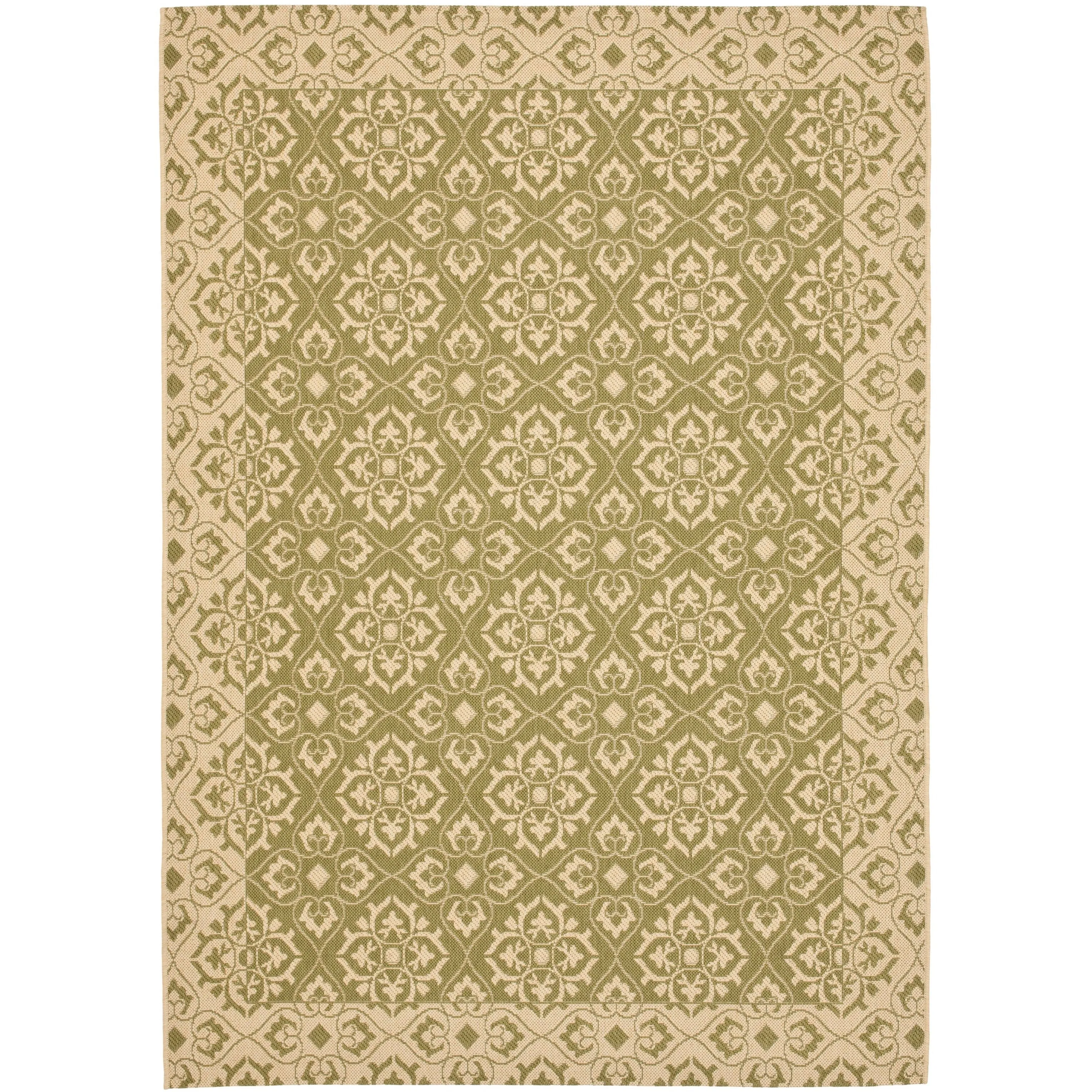 SAFAVIEH Courtyard Nejka Indoor/ Outdoor Waterproof Patio Backyard Rug