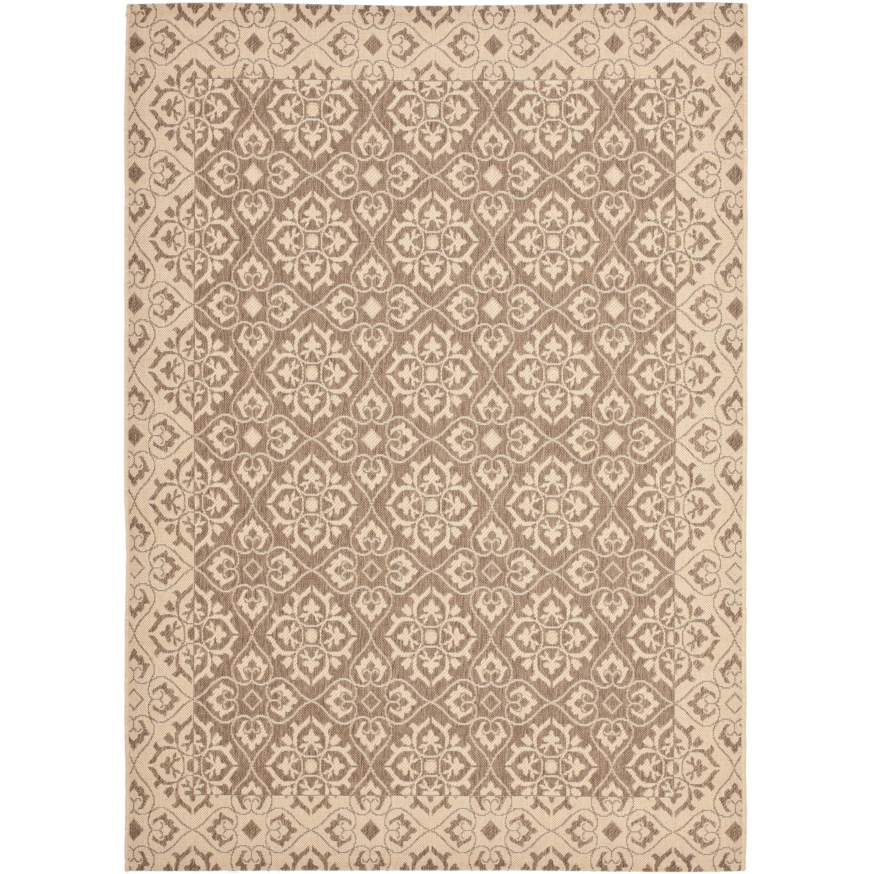 SAFAVIEH Courtyard Nejka Indoor/ Outdoor Waterproof Patio Backyard Rug
