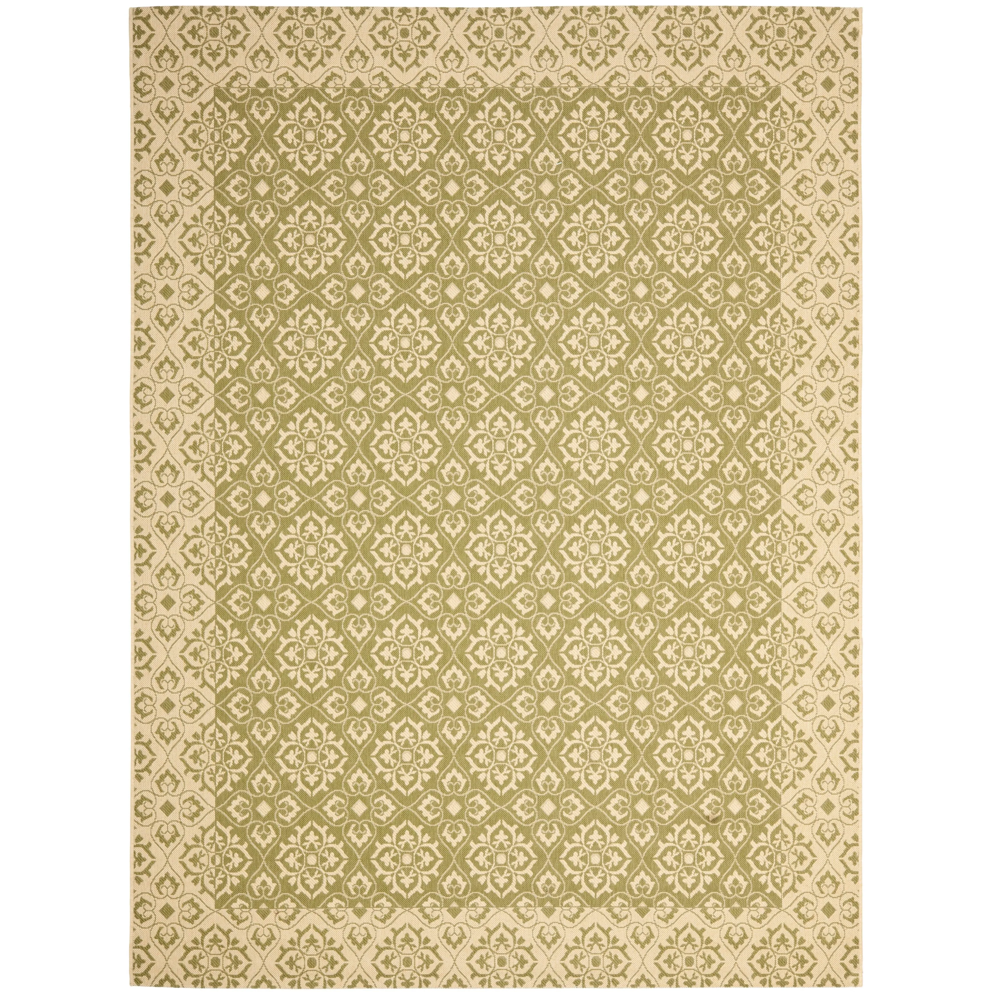 SAFAVIEH Courtyard Nejka Indoor/ Outdoor Waterproof Patio Backyard Rug