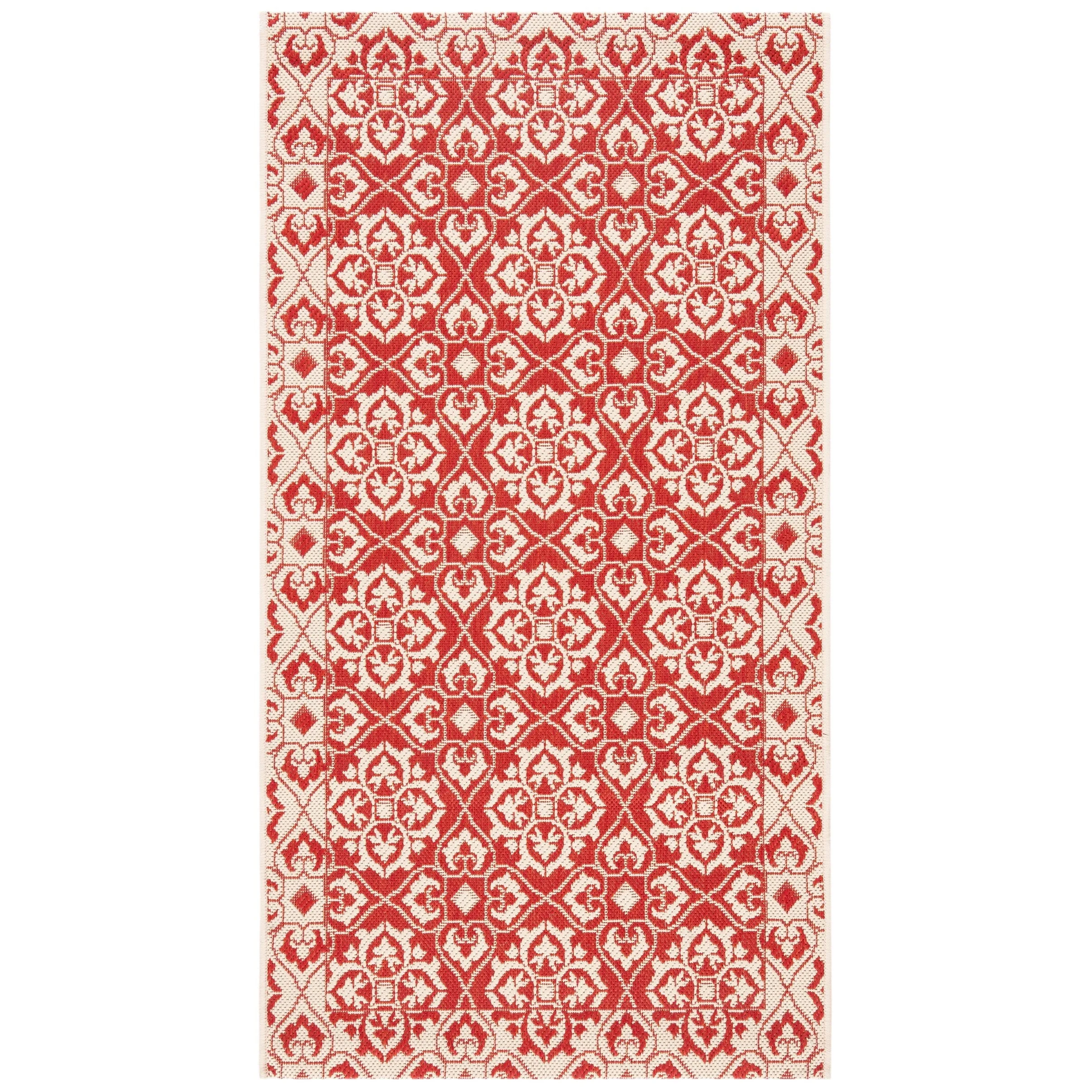 SAFAVIEH Courtyard Nejka Indoor/ Outdoor Waterproof Patio Backyard Rug