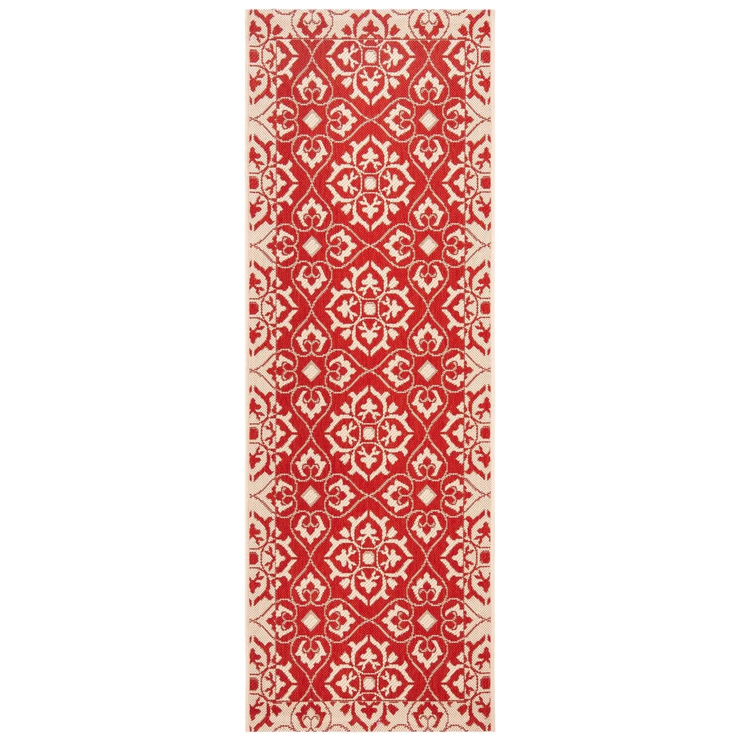 SAFAVIEH Courtyard Nejka Indoor/ Outdoor Waterproof Patio Backyard Rug