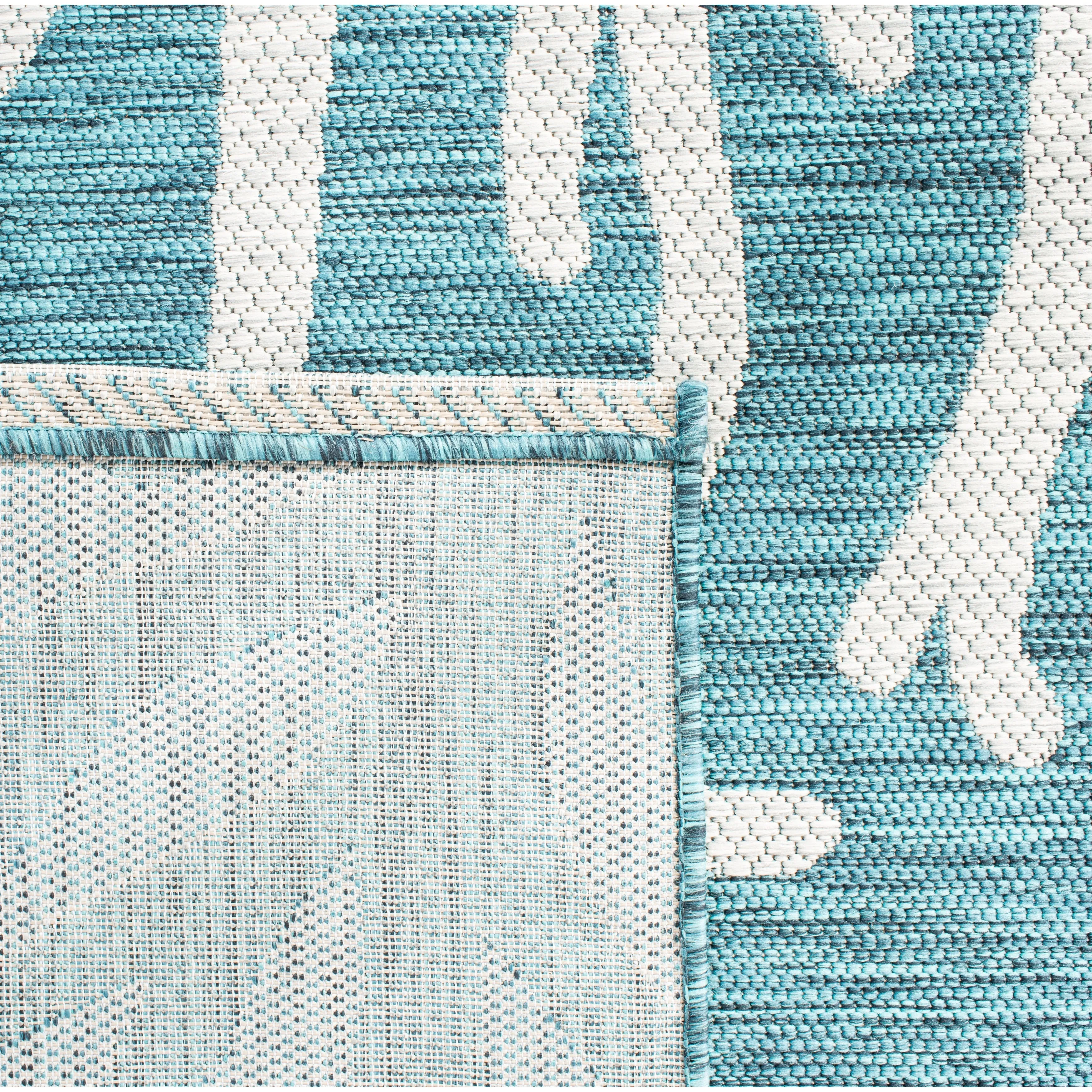 SAFAVIEH Courtyard Nejla Indoor/ Outdoor Waterproof Patio Backyard Rug