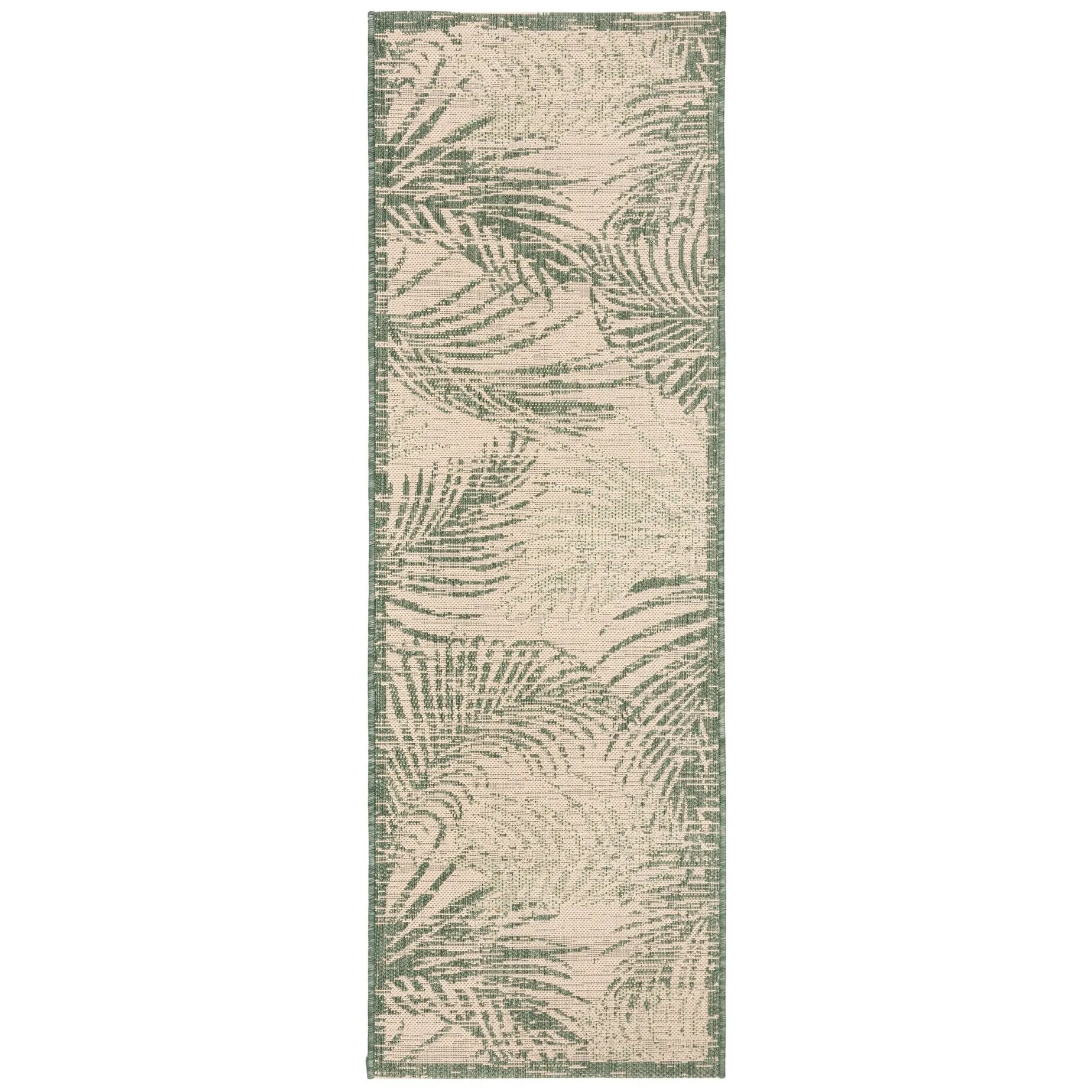 SAFAVIEH Courtyard Nott Tropical Indoor/ Outdoor Waterproof Patio Backyard Rug