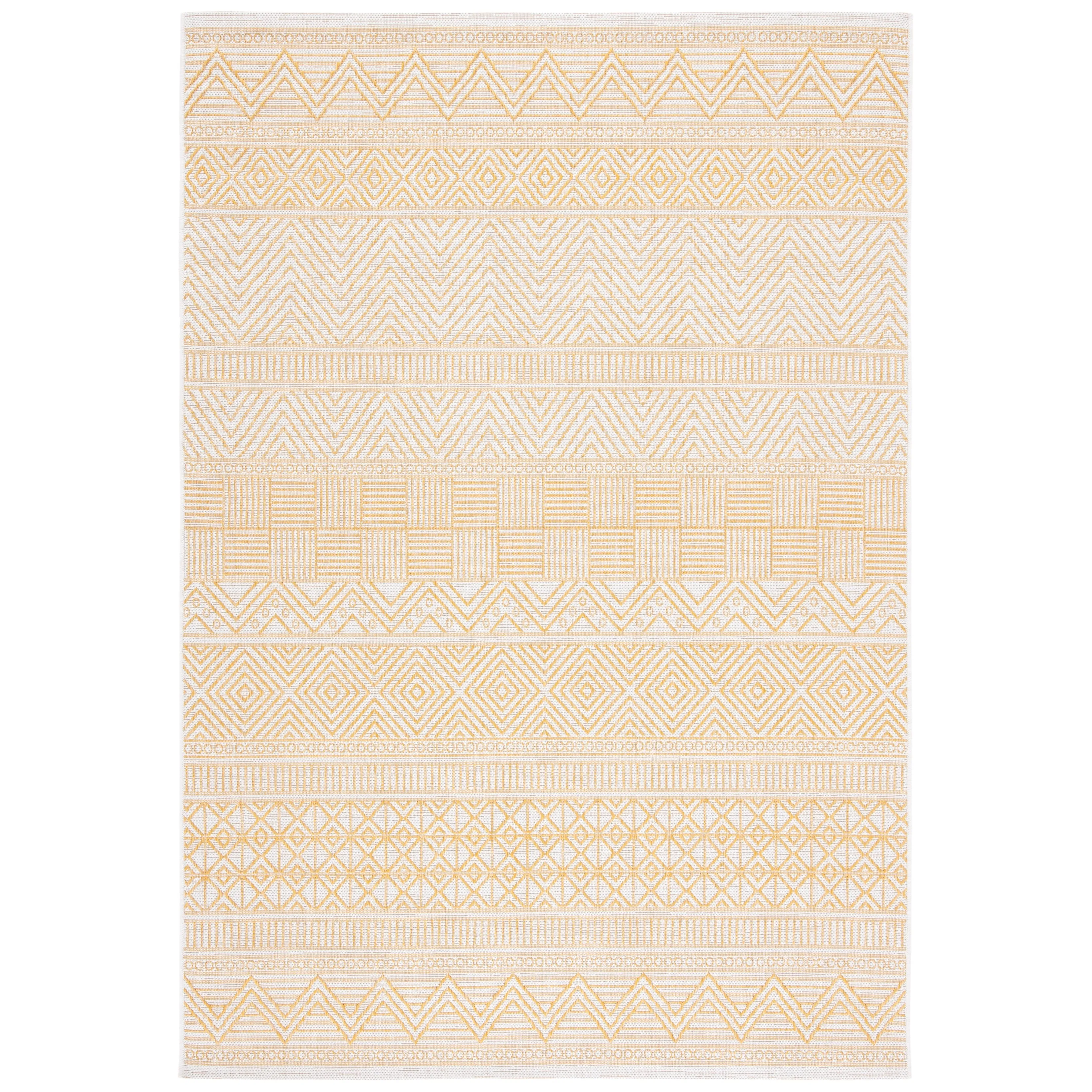 SAFAVIEH Courtyard Rozenn Indoor/ Outdoor Waterproof Patio Backyard Rug