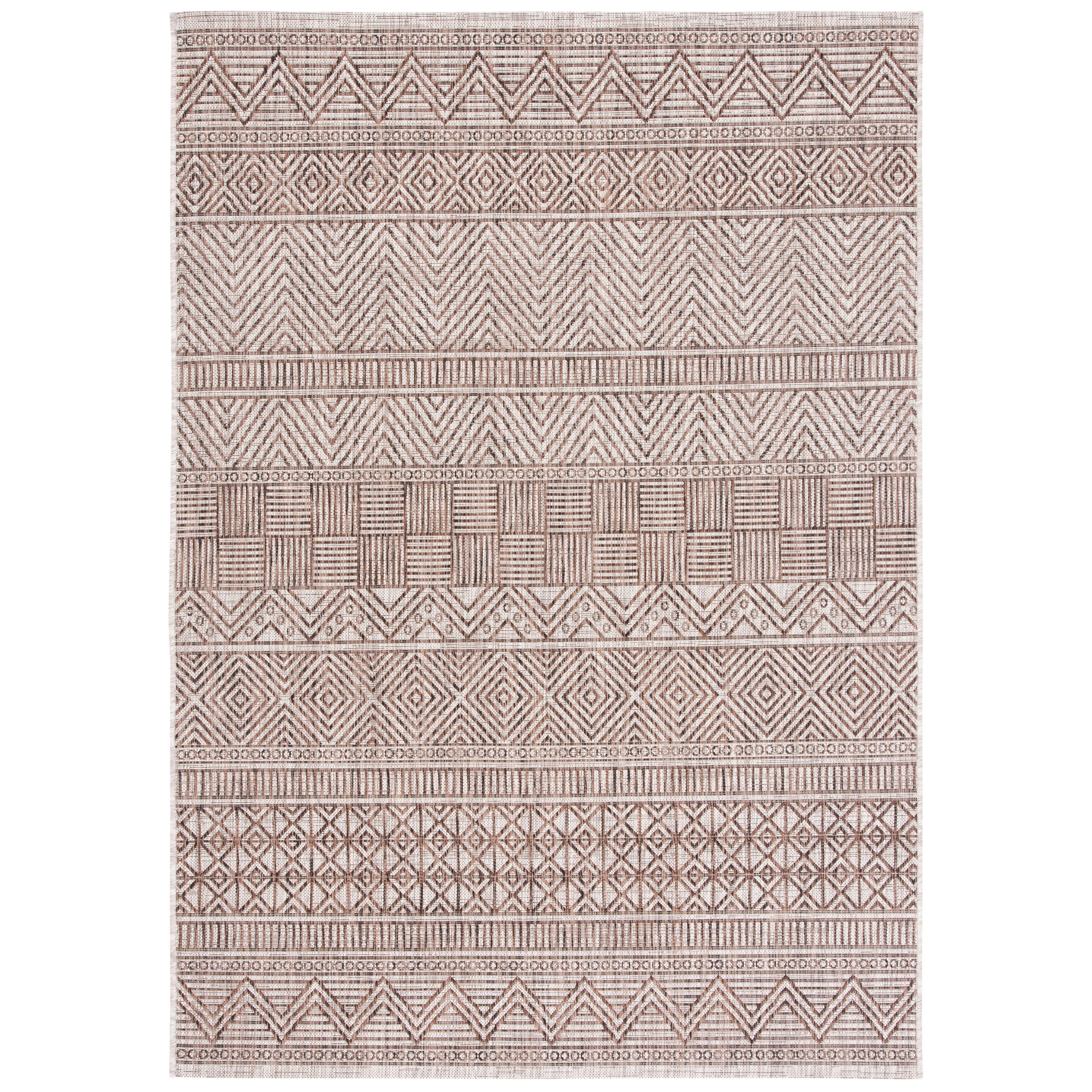 SAFAVIEH Courtyard Rozenn Indoor/ Outdoor Waterproof Patio Backyard Rug
