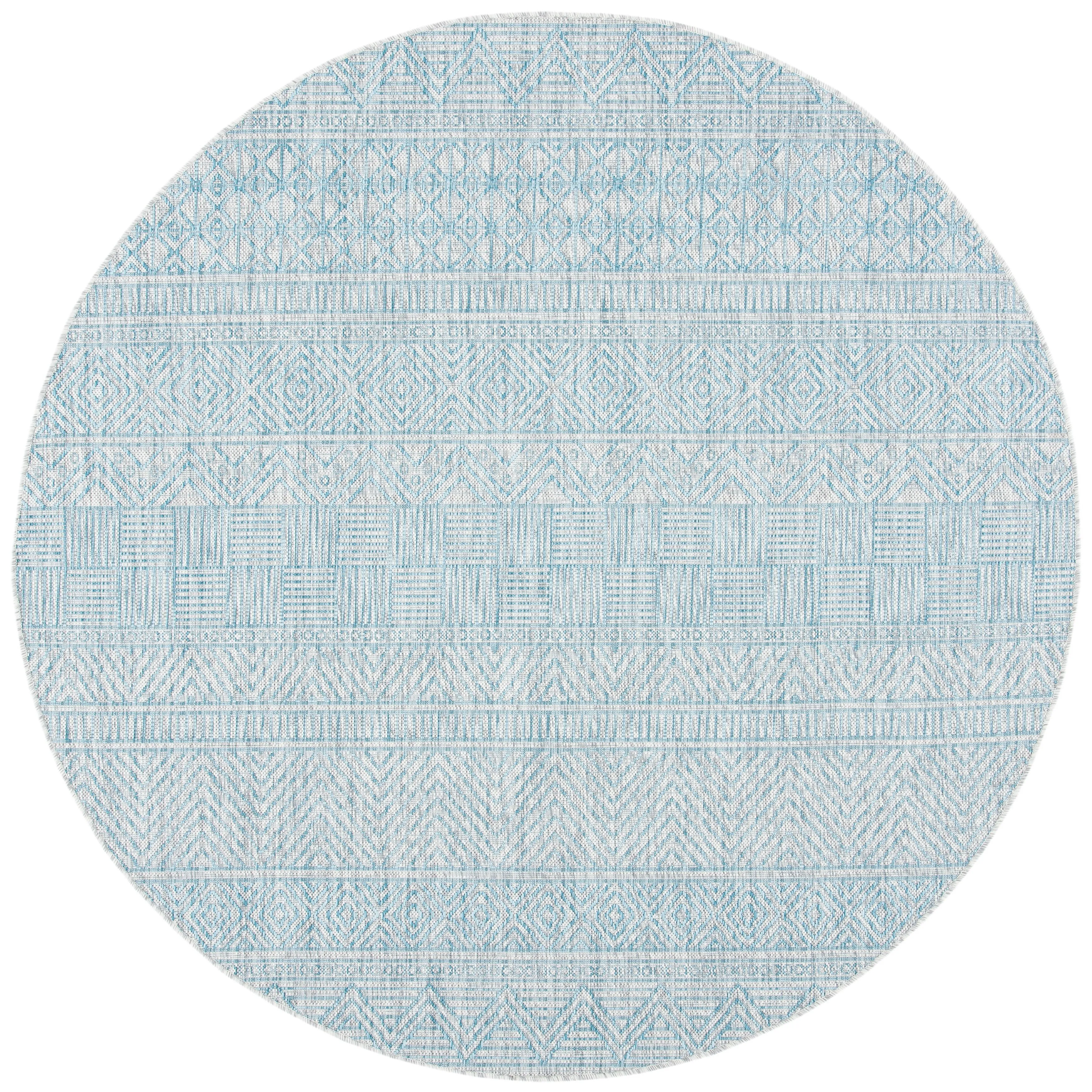 SAFAVIEH Courtyard Rozenn Indoor/ Outdoor Waterproof Patio Backyard Rug