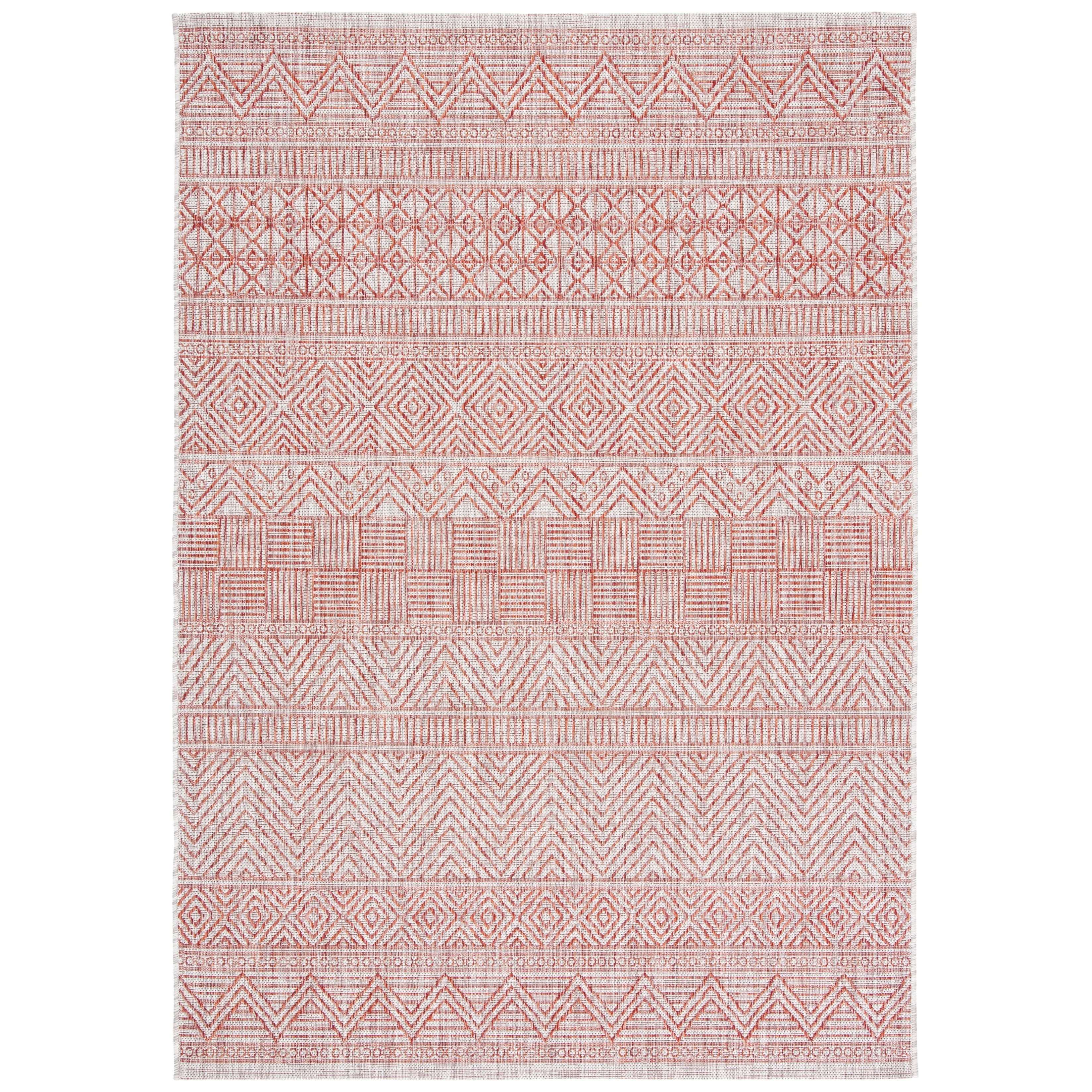 SAFAVIEH Courtyard Rozenn Indoor/ Outdoor Waterproof Patio Backyard Rug