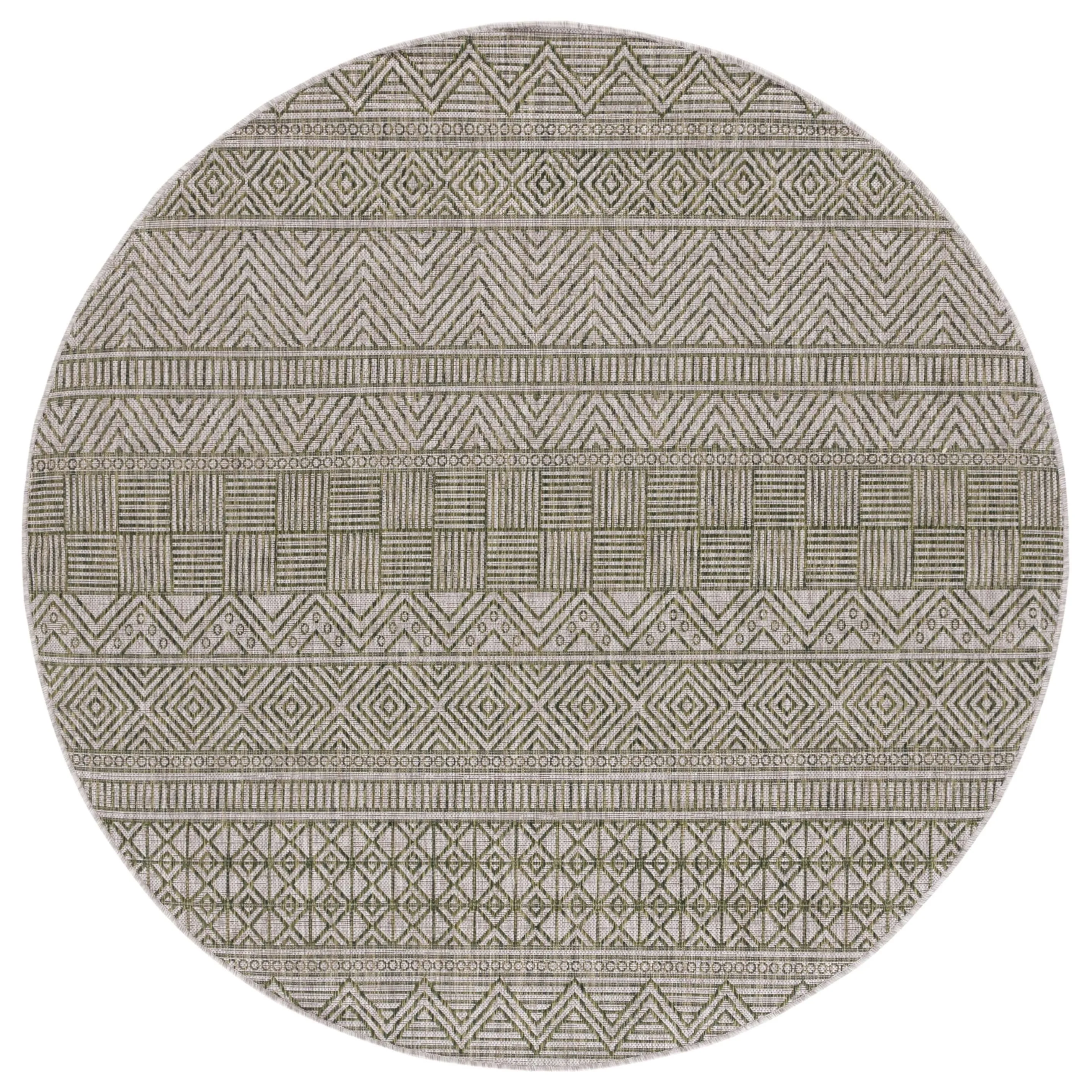 SAFAVIEH Courtyard Rozenn Indoor/ Outdoor Waterproof Patio Backyard Rug