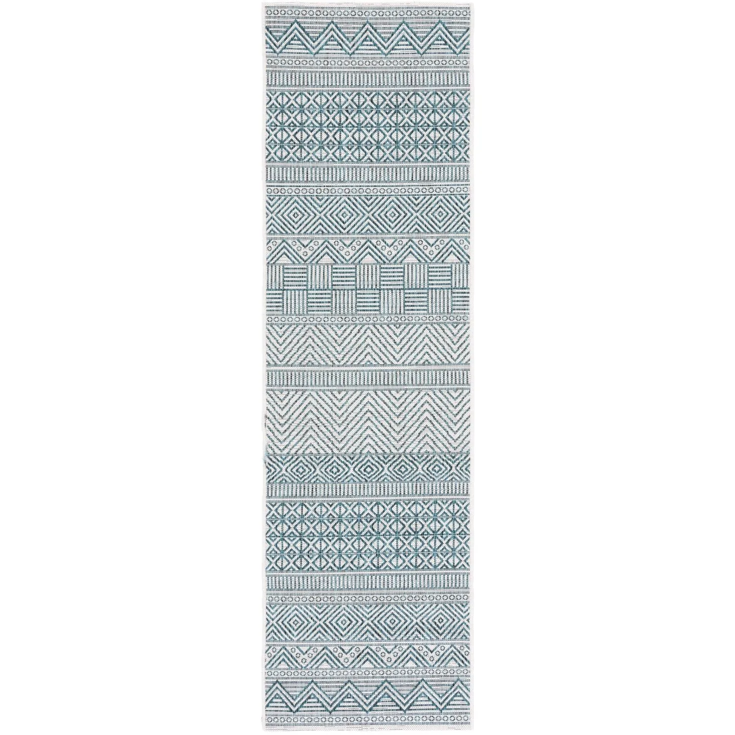 SAFAVIEH Courtyard Rozenn Indoor/ Outdoor Waterproof Patio Backyard Rug