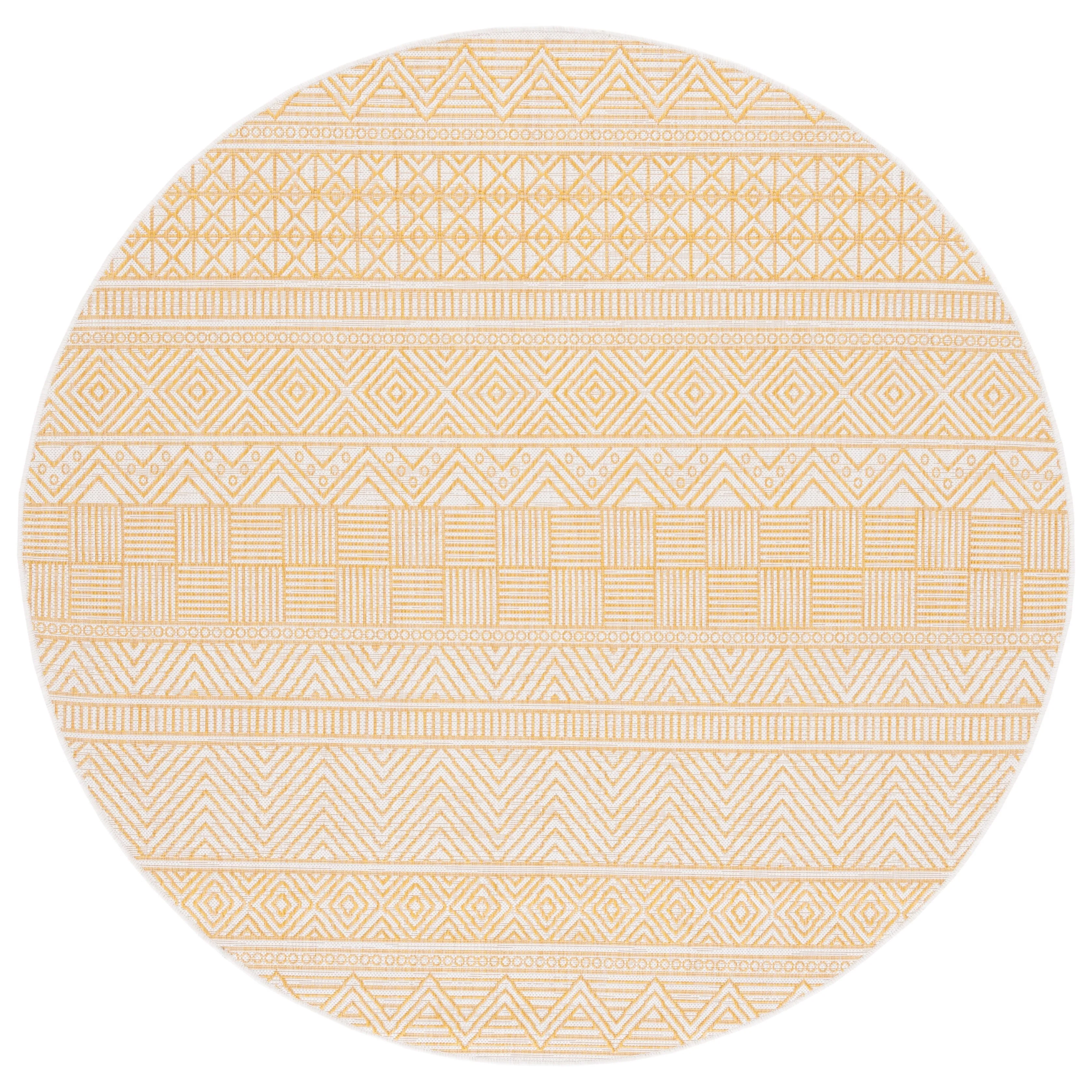 SAFAVIEH Courtyard Rozenn Indoor/ Outdoor Waterproof Patio Backyard Rug