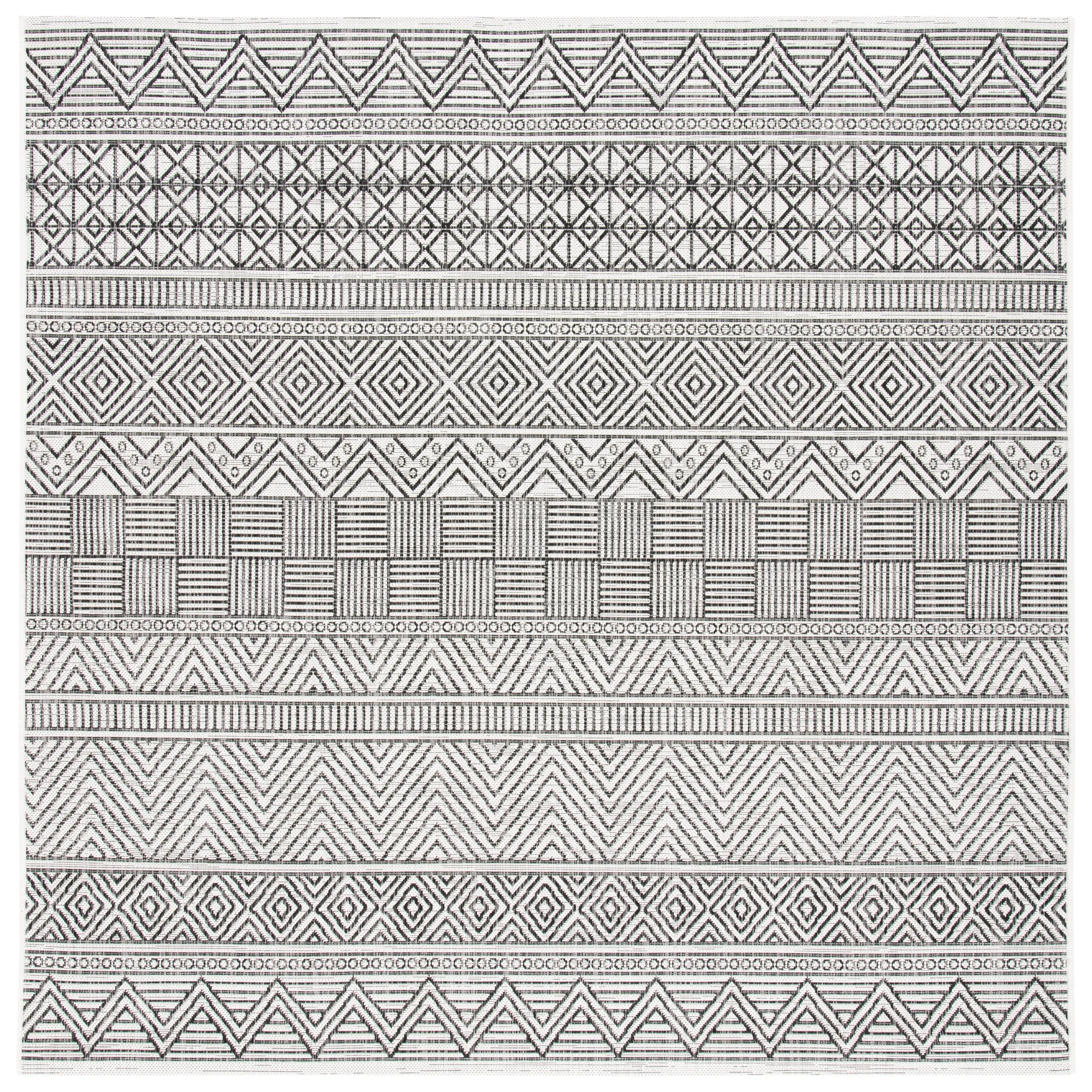 SAFAVIEH Courtyard Rozenn Indoor/ Outdoor Waterproof Patio Backyard Rug