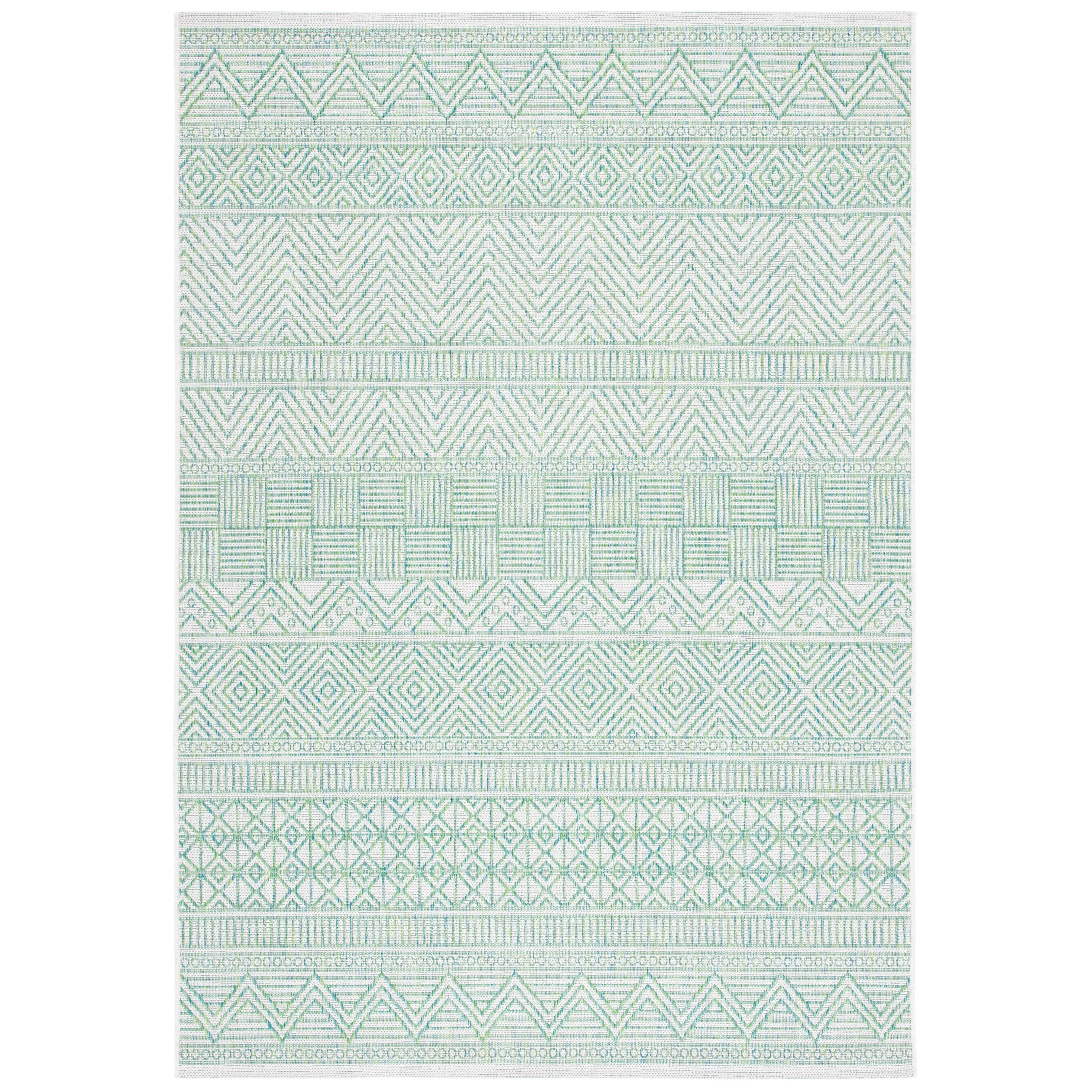 SAFAVIEH Courtyard Rozenn Indoor/ Outdoor Waterproof Patio Backyard Rug