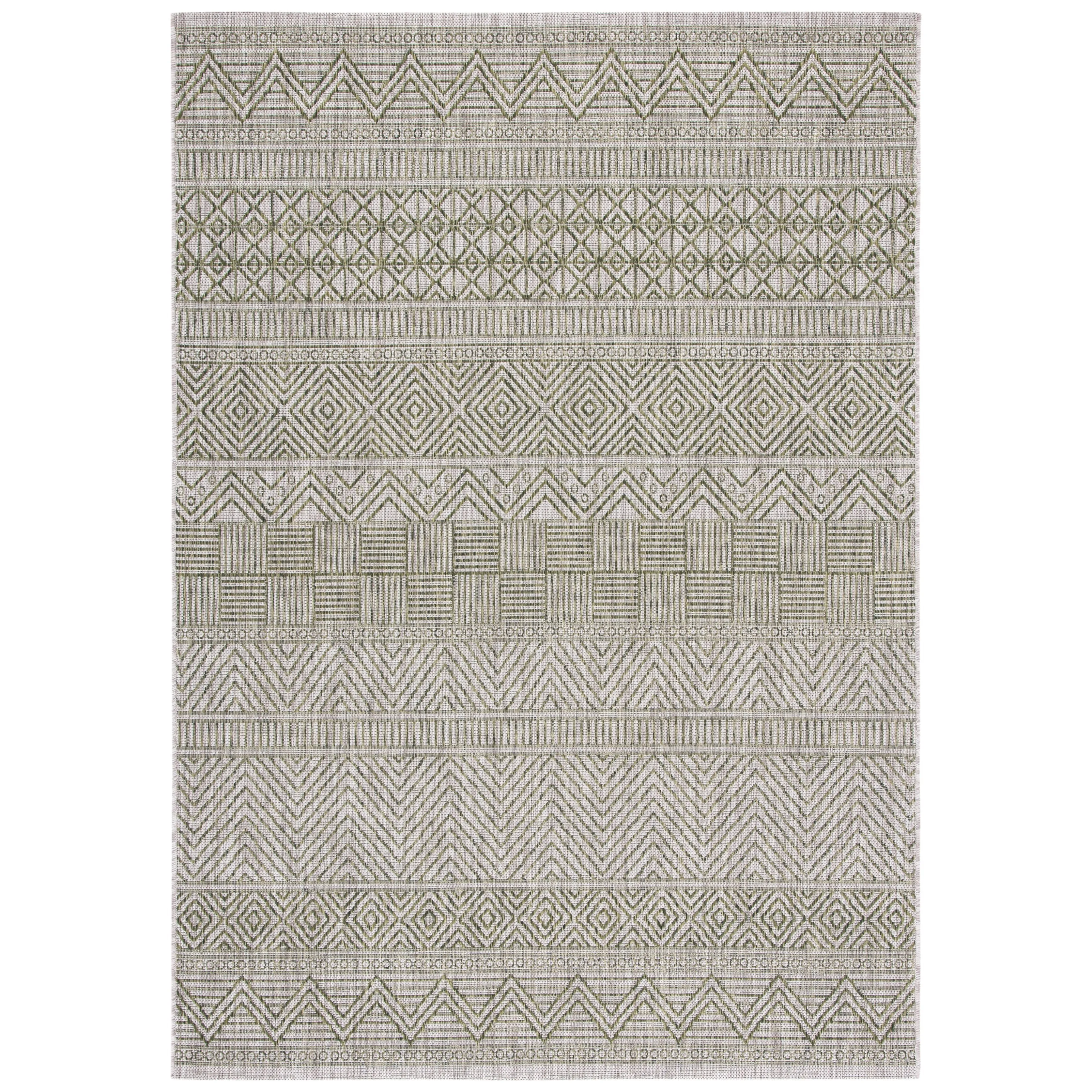 SAFAVIEH Courtyard Rozenn Indoor/ Outdoor Waterproof Patio Backyard Rug