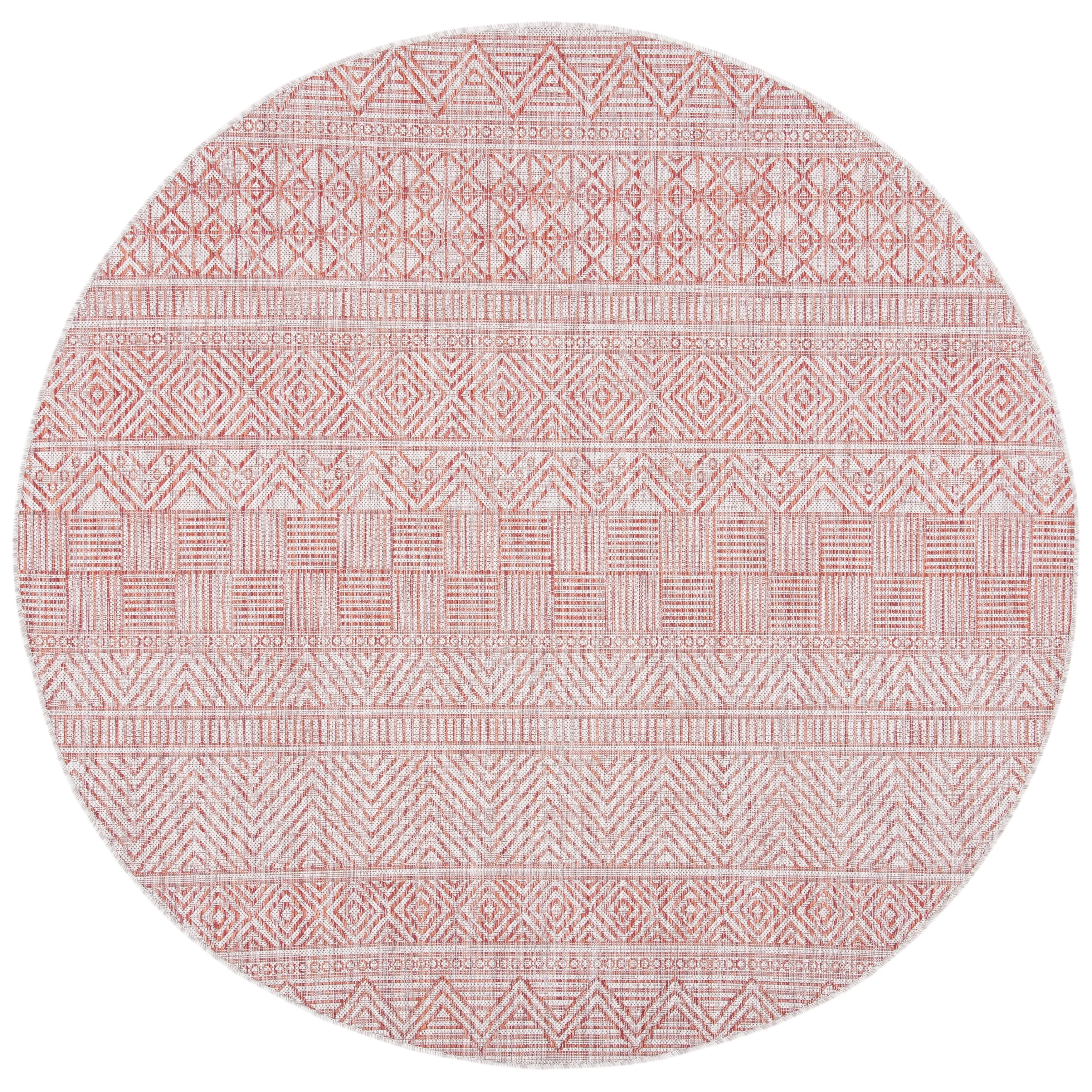 SAFAVIEH Courtyard Rozenn Indoor/ Outdoor Waterproof Patio Backyard Rug