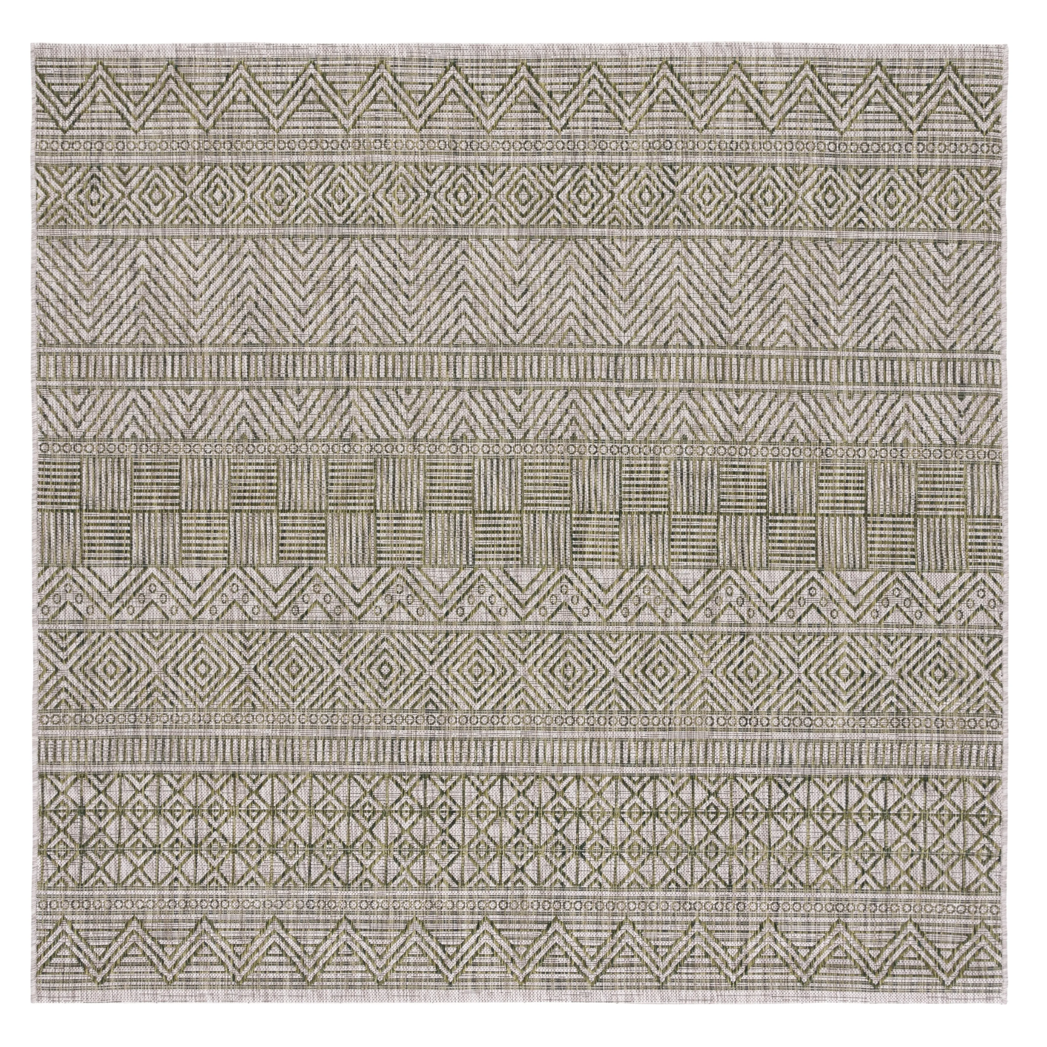 SAFAVIEH Courtyard Rozenn Indoor/ Outdoor Waterproof Patio Backyard Rug