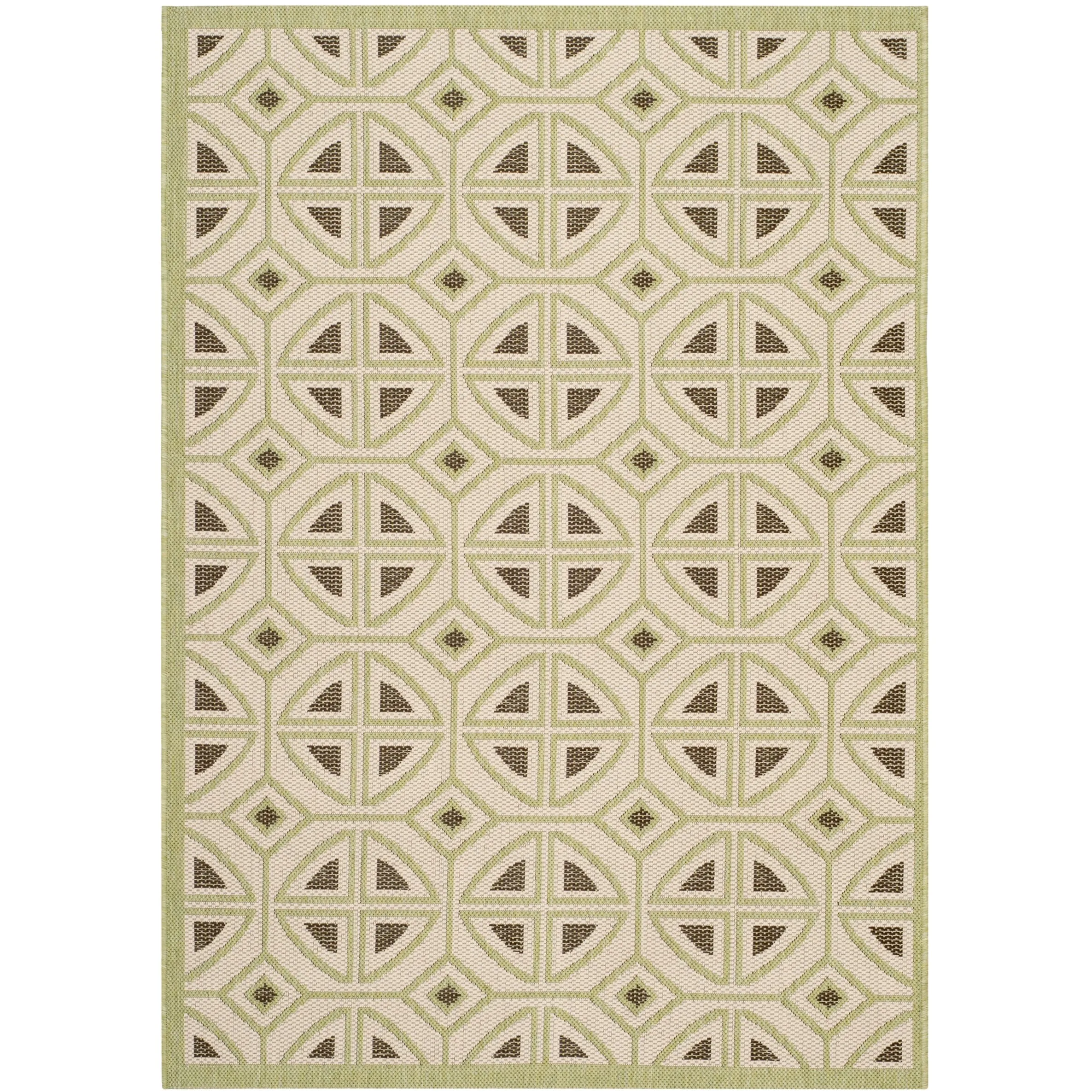 SAFAVIEH Courtyard Saundra Indoor/ Outdoor Waterproof Patio Backyard Rug