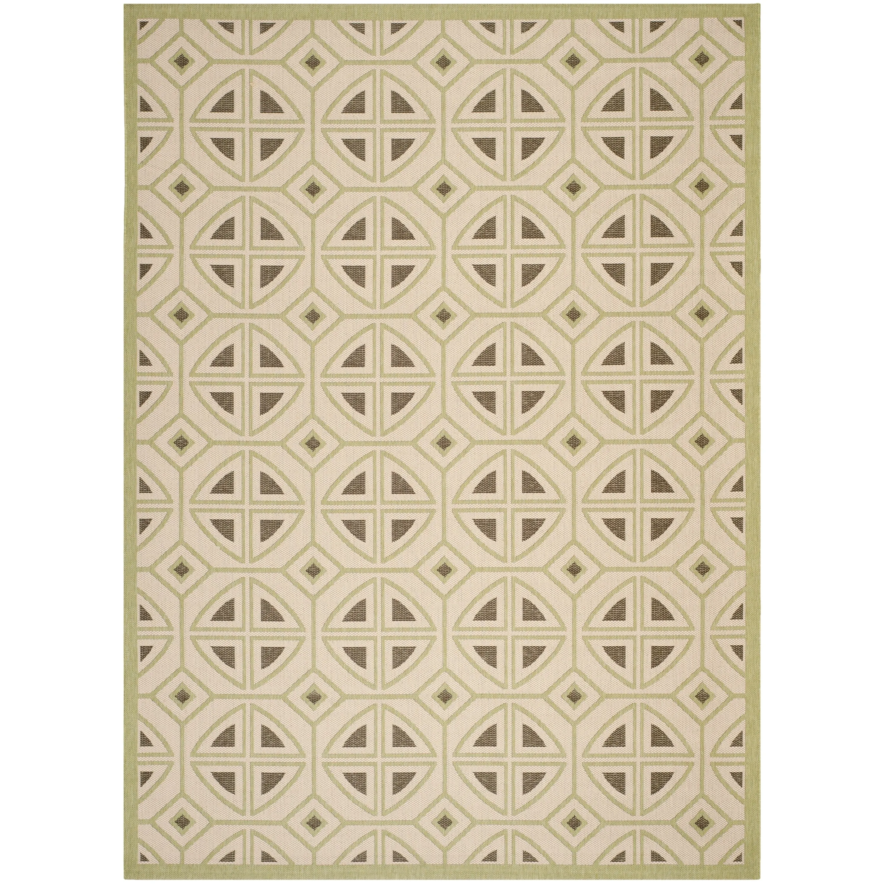 SAFAVIEH Courtyard Saundra Indoor/ Outdoor Waterproof Patio Backyard Rug