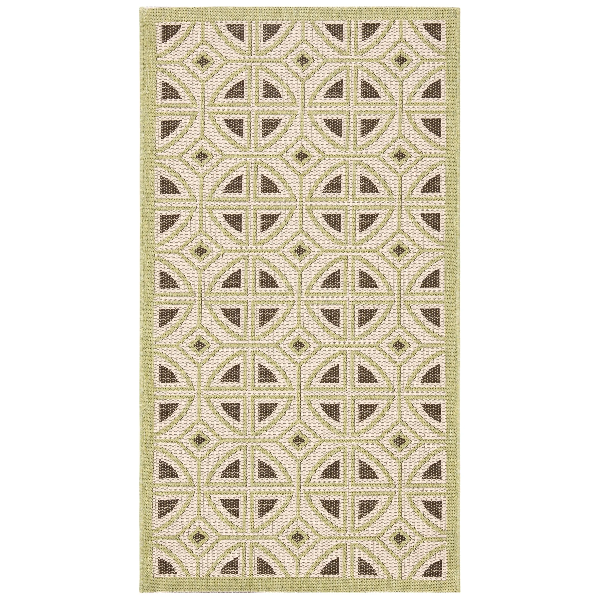 SAFAVIEH Courtyard Saundra Indoor/ Outdoor Waterproof Patio Backyard Rug