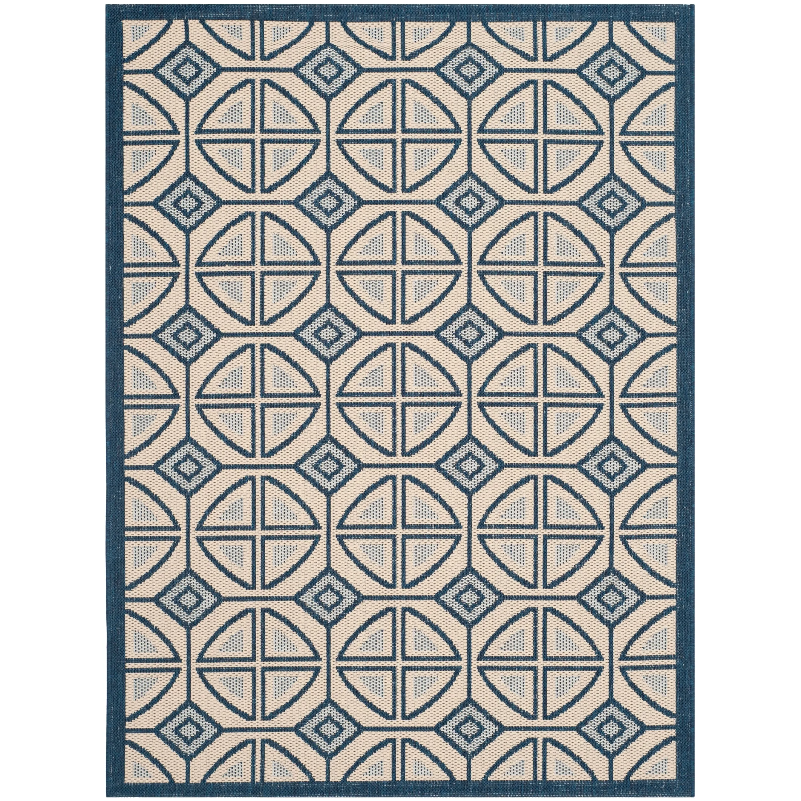 SAFAVIEH Courtyard Saundra Indoor/ Outdoor Waterproof Patio Backyard Rug