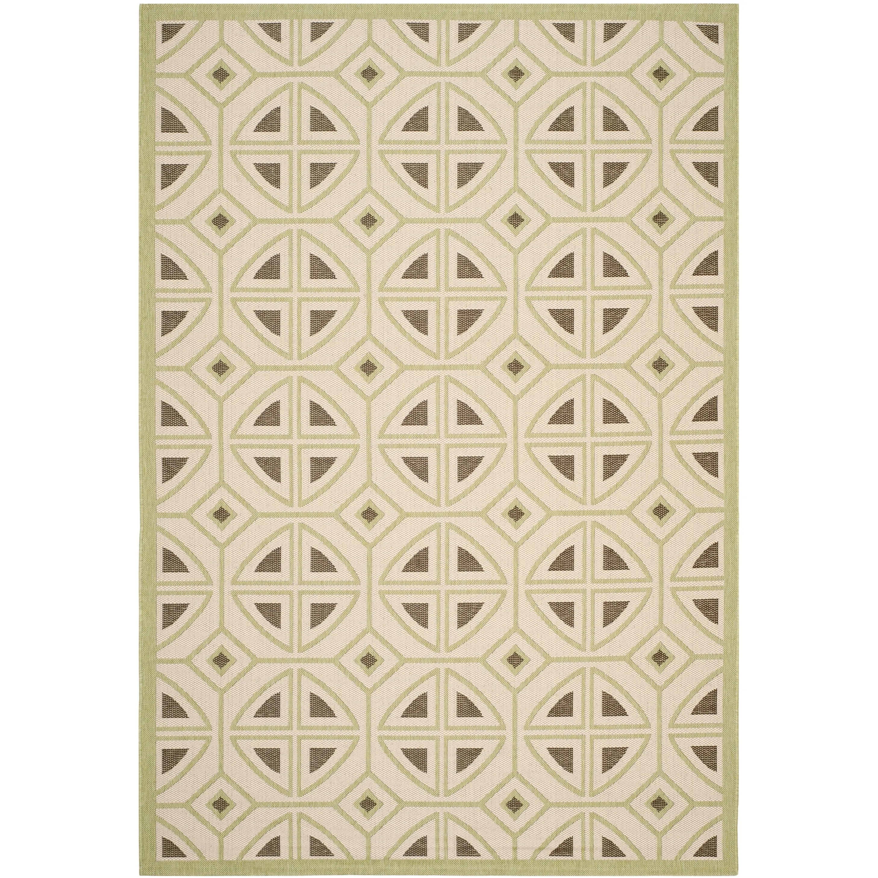 SAFAVIEH Courtyard Saundra Indoor/ Outdoor Waterproof Patio Backyard Rug