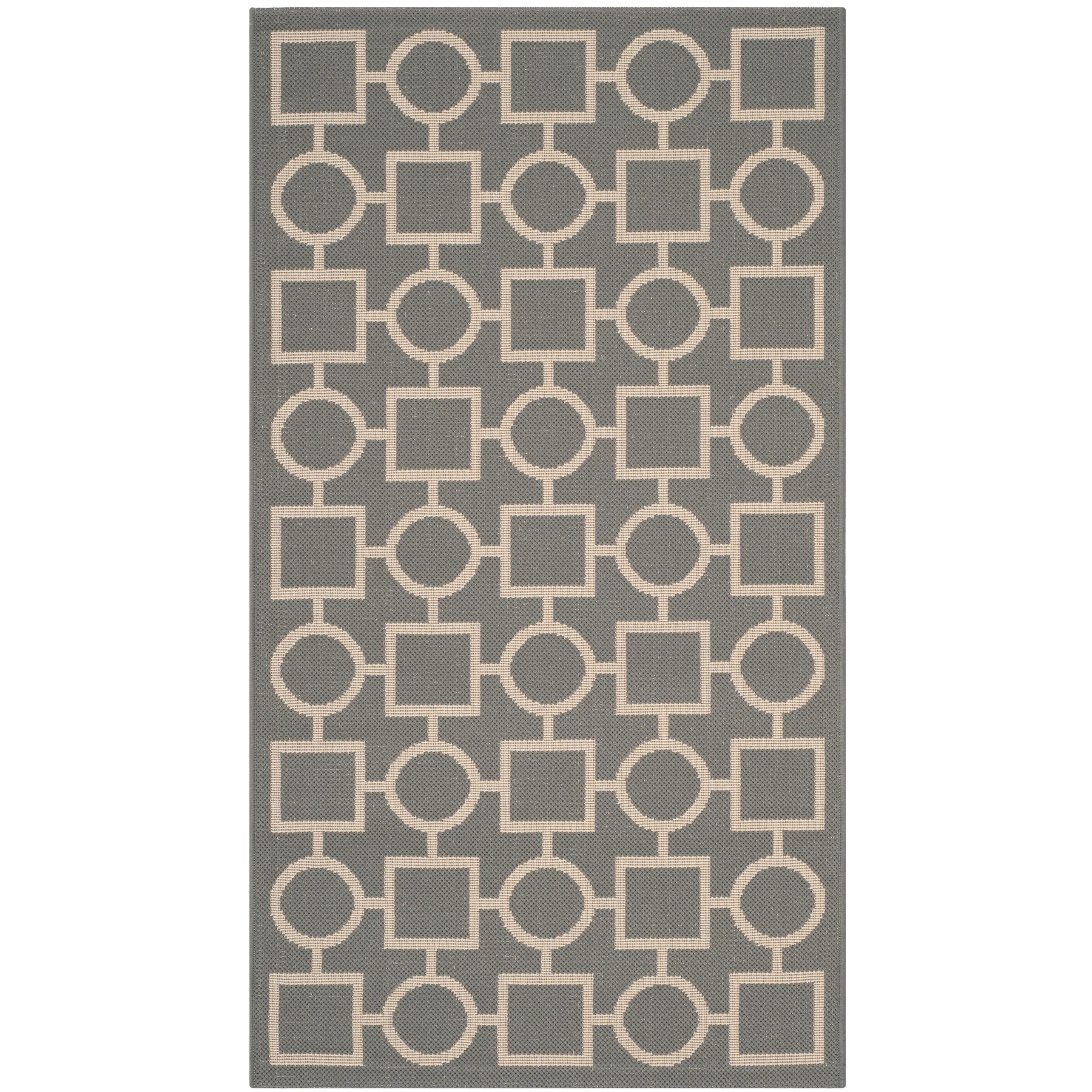 SAFAVIEH Courtyard Sharlene Indoor/ Outdoor Waterproof Patio Backyard Rug