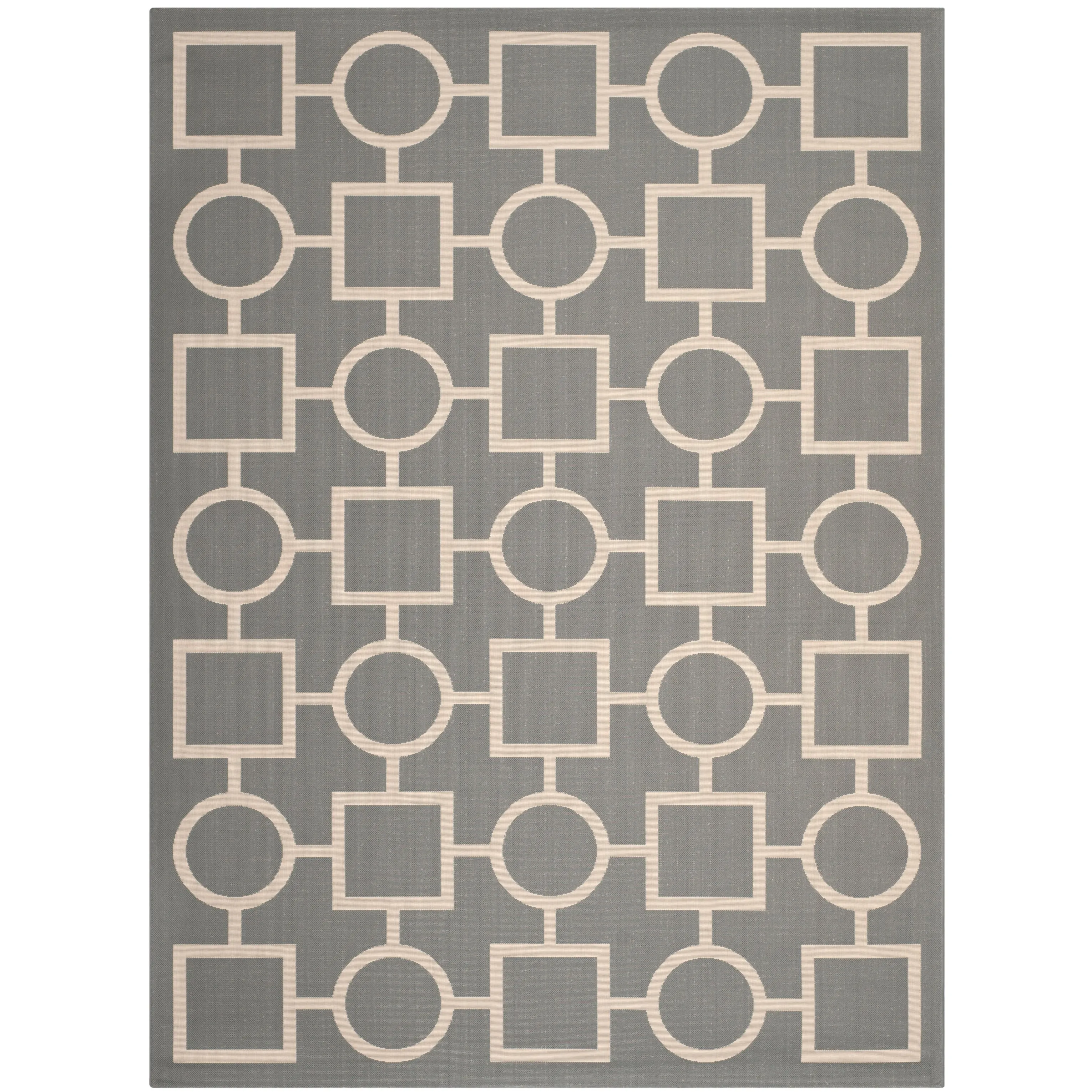 SAFAVIEH Courtyard Sharlene Indoor/ Outdoor Waterproof Patio Backyard Rug