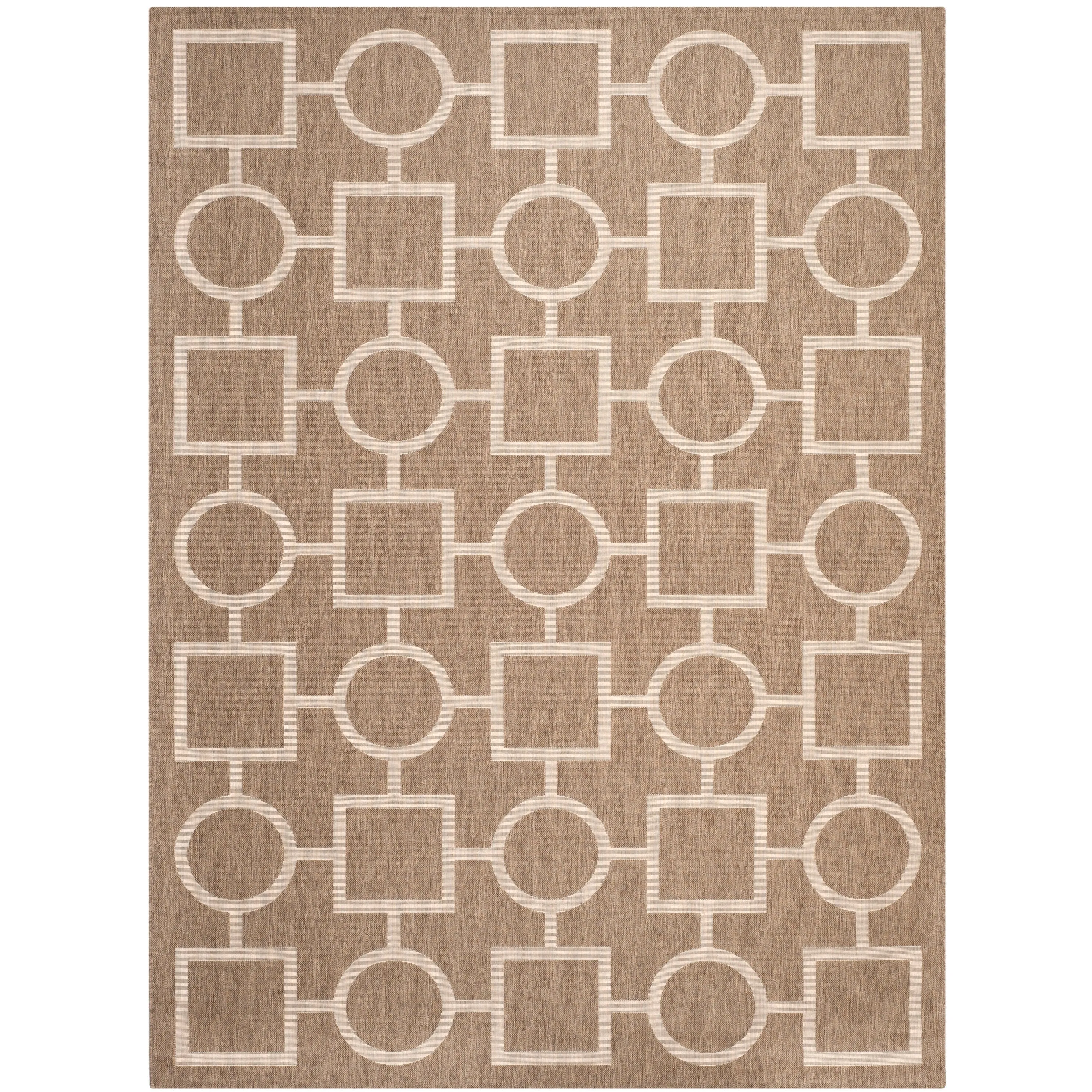 SAFAVIEH Courtyard Sharlene Indoor/ Outdoor Waterproof Patio Backyard Rug